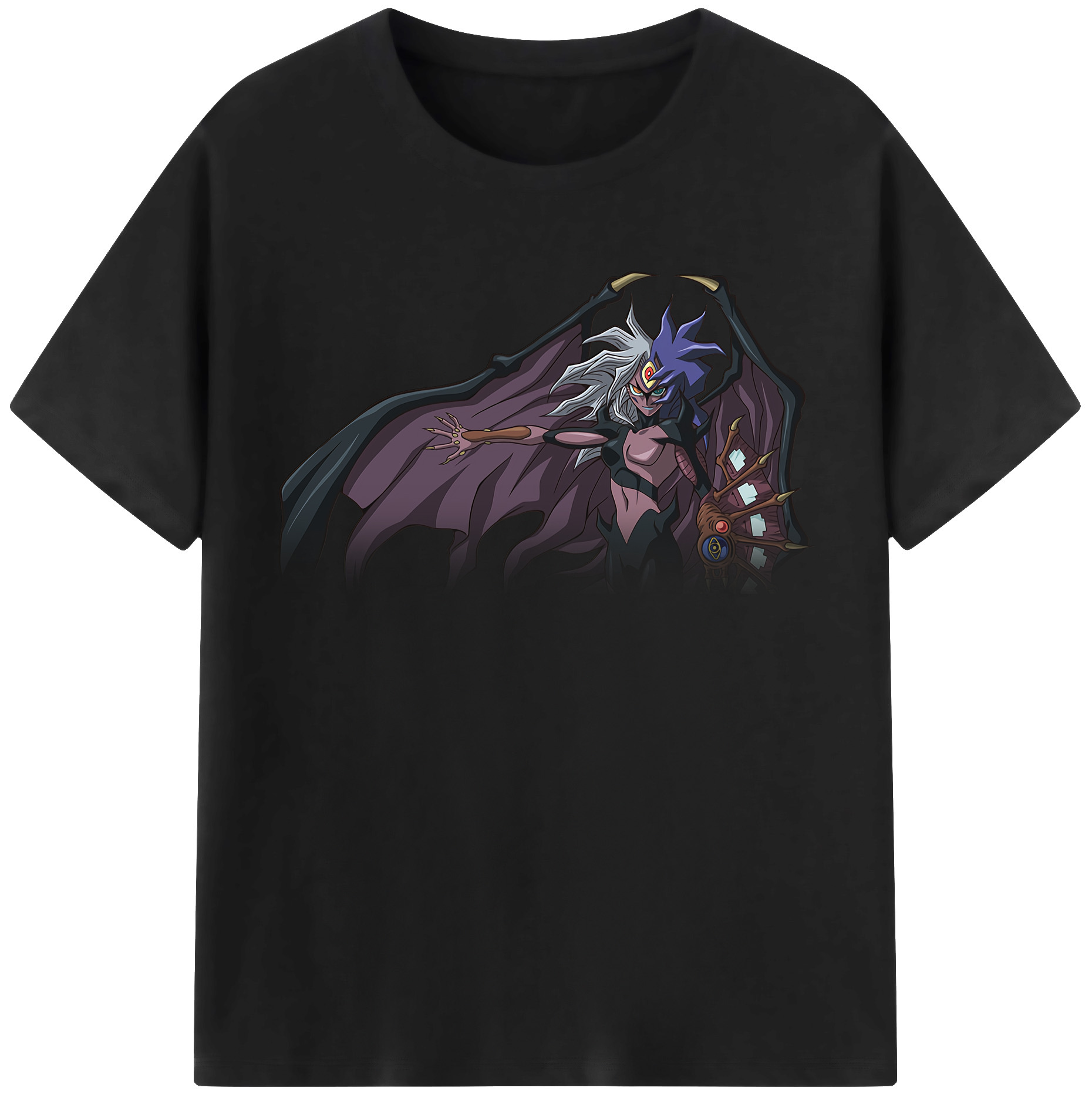（画像用） 遊☆戯☆王 Yu-Gi-Oh! レディースカジュアルプリントTシャツ（綿100％）