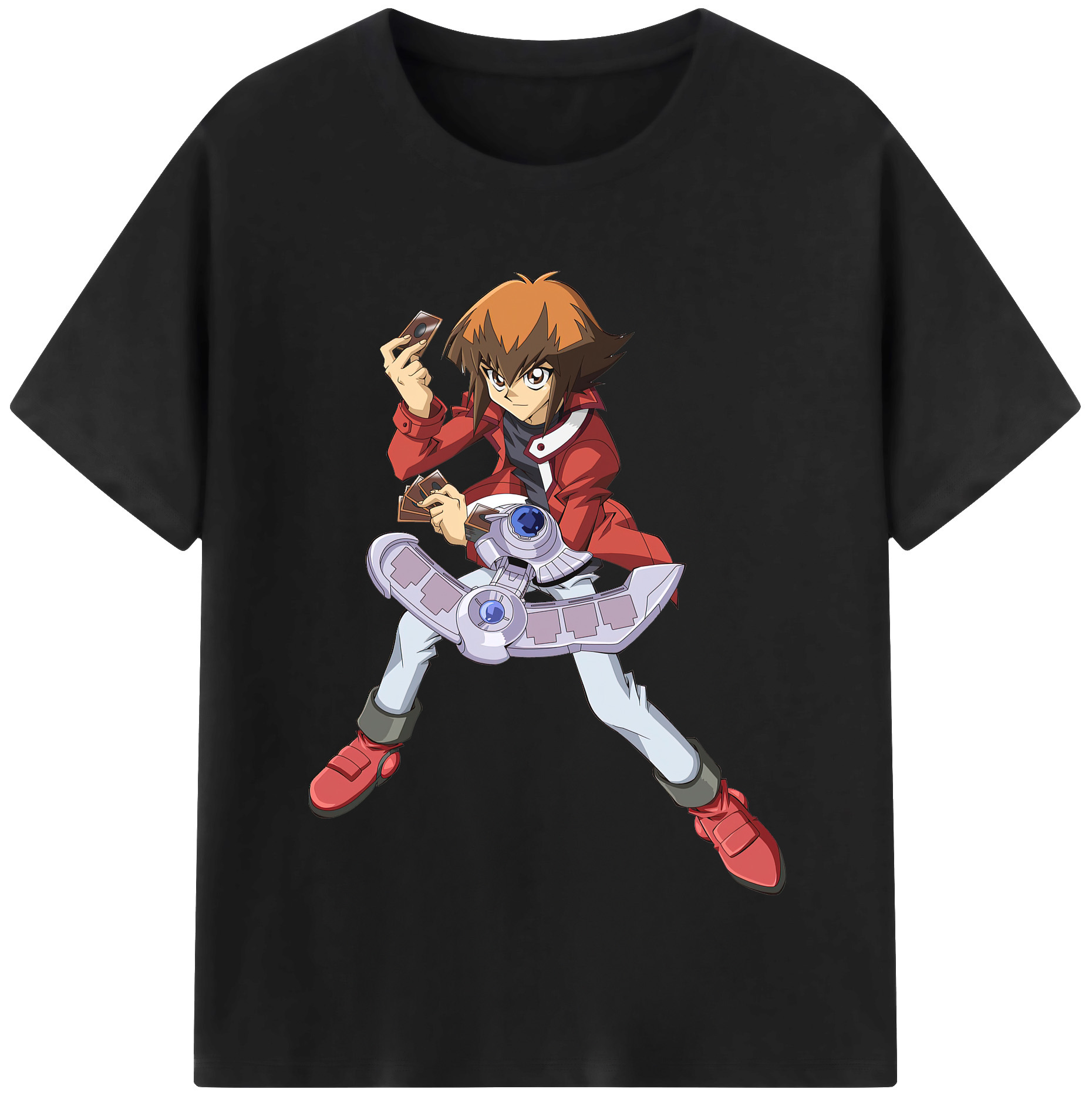（画像用） 遊☆戯☆王 Yu-Gi-Oh! レディースカジュアルプリントTシャツ（綿100％）