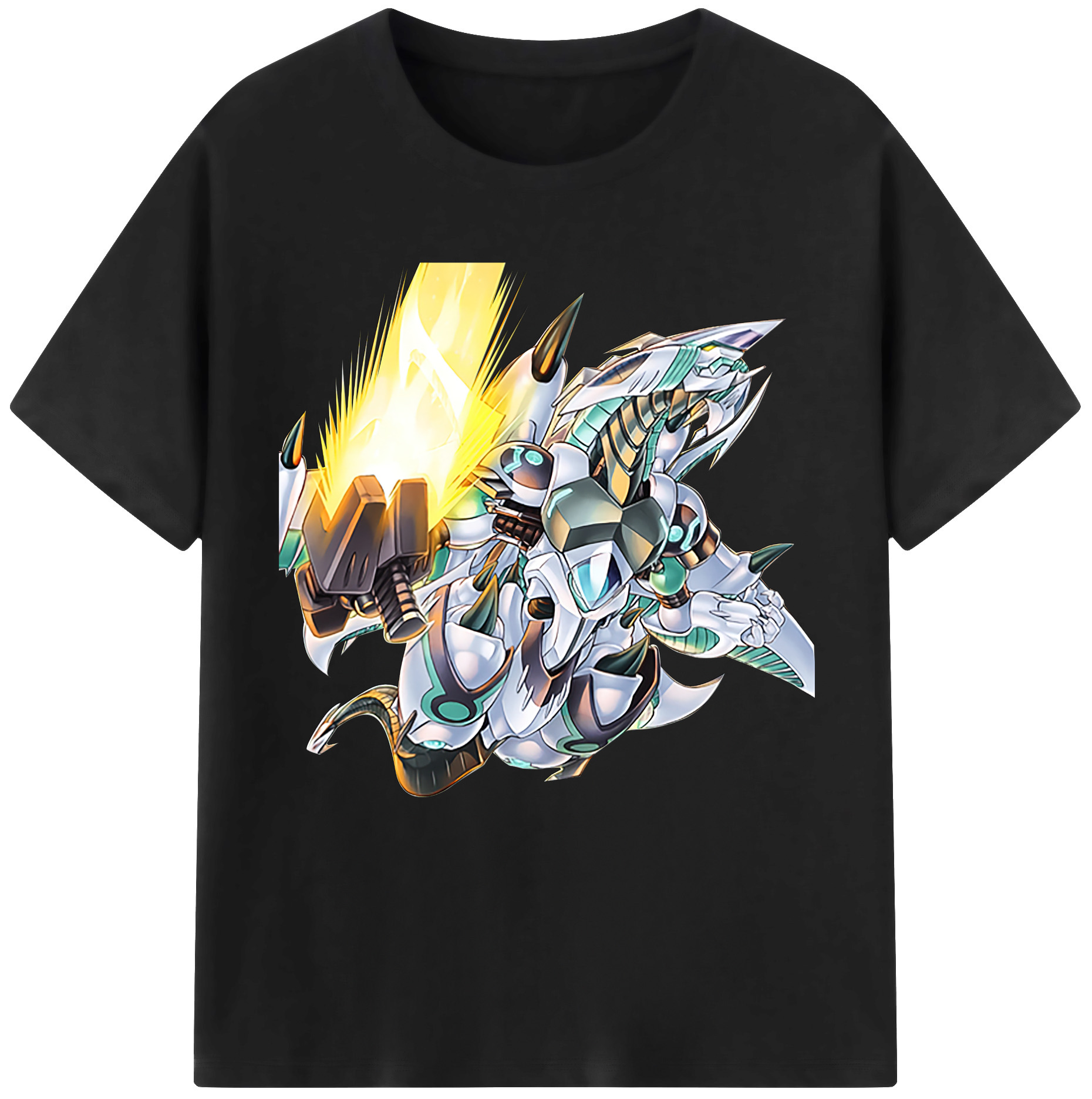 （画像用） 遊☆戯☆王 Yu-Gi-Oh! レディースカジュアルプリントTシャツ（綿100％）