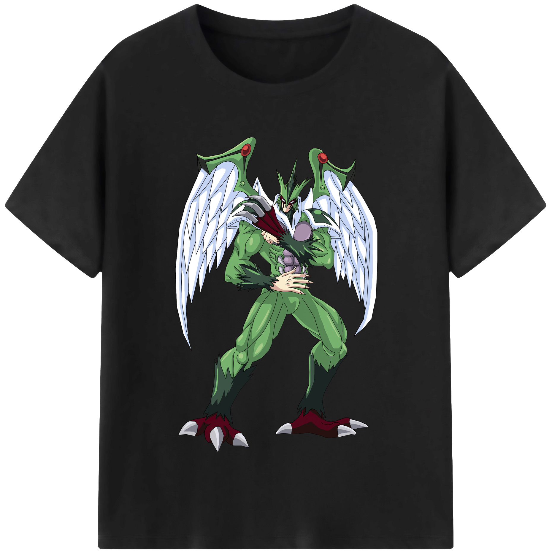 （画像用） 遊☆戯☆王 Yu-Gi-Oh! レディースカジュアルプリントTシャツ（綿100％）