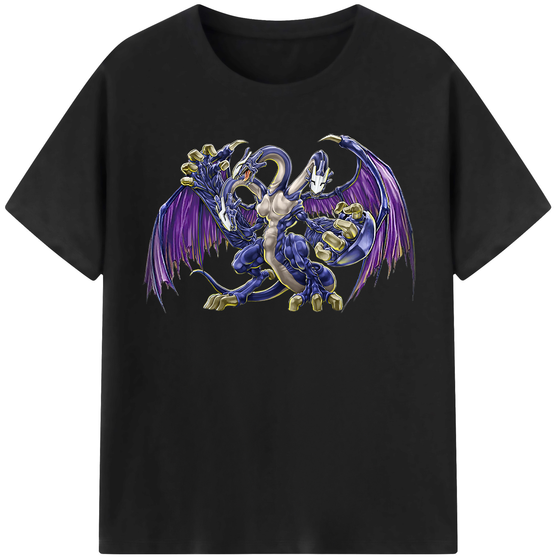 （画像用） 遊☆戯☆王 Yu-Gi-Oh! レディースカジュアルプリントTシャツ（綿100％）