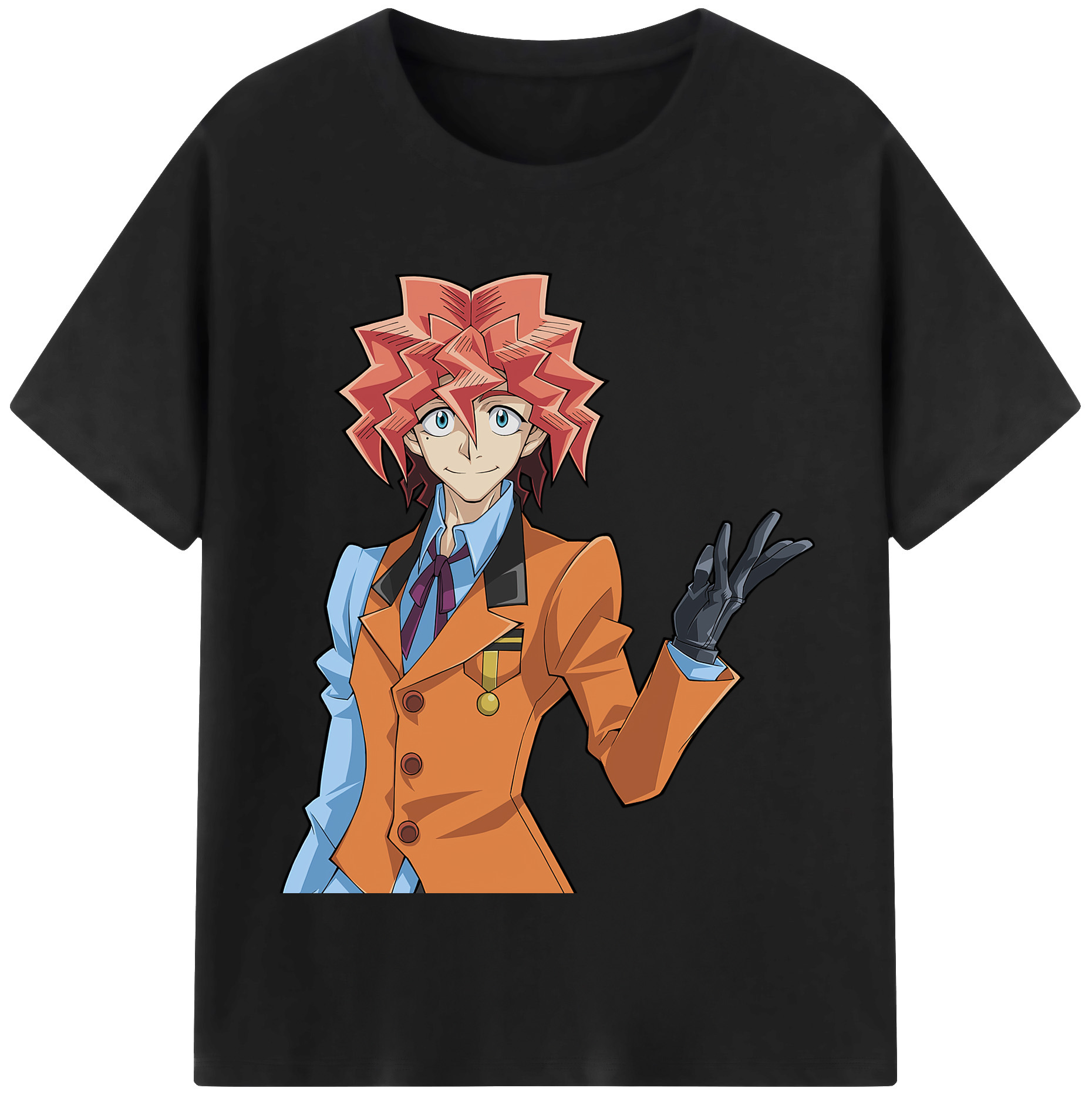 （画像用） 遊☆戯☆王 Yu-Gi-Oh! レディースカジュアルプリントTシャツ（綿100％）