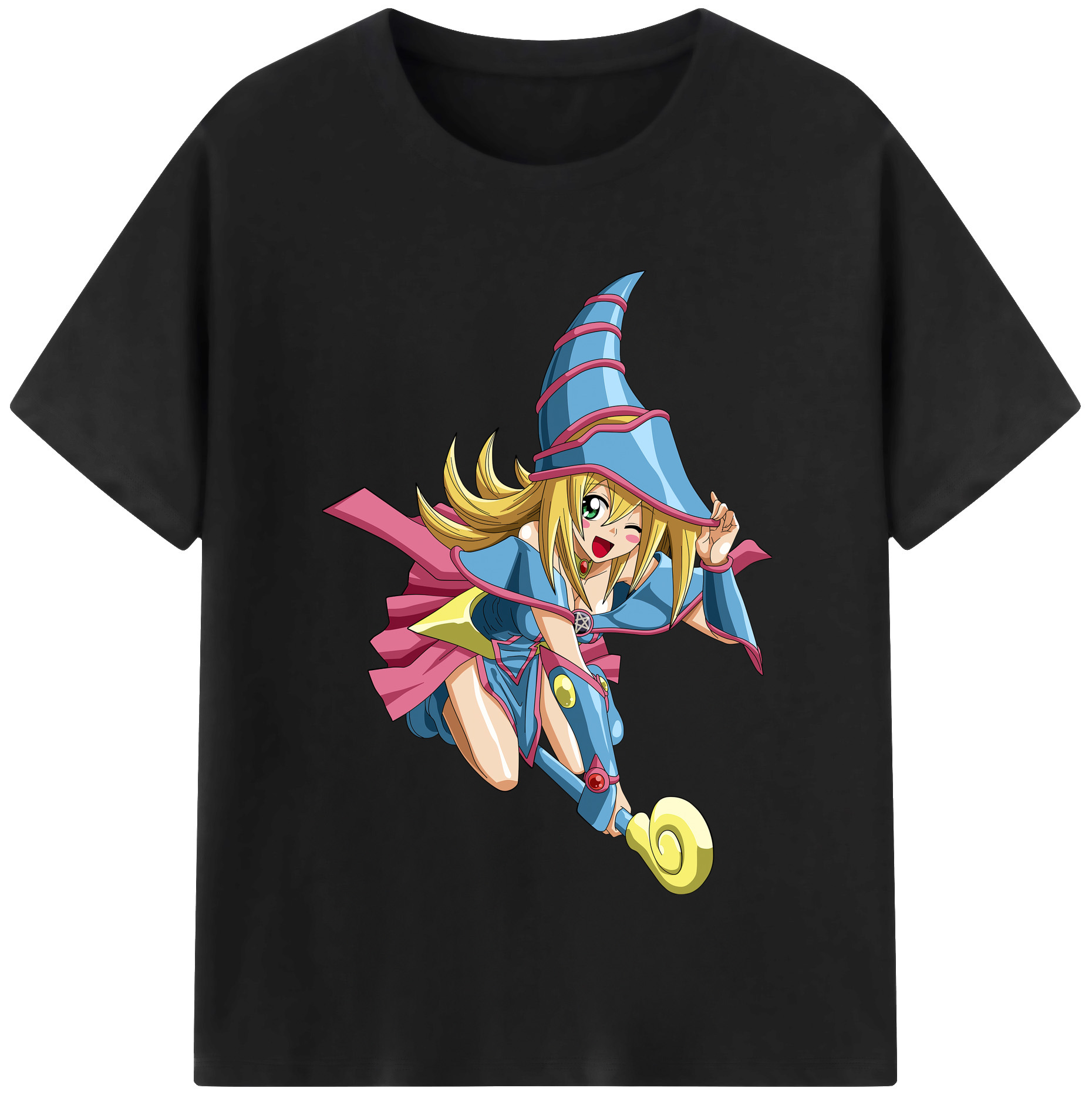 （画像用） 遊☆戯☆王 Yu-Gi-Oh! レディースカジュアルプリントTシャツ（綿100％）