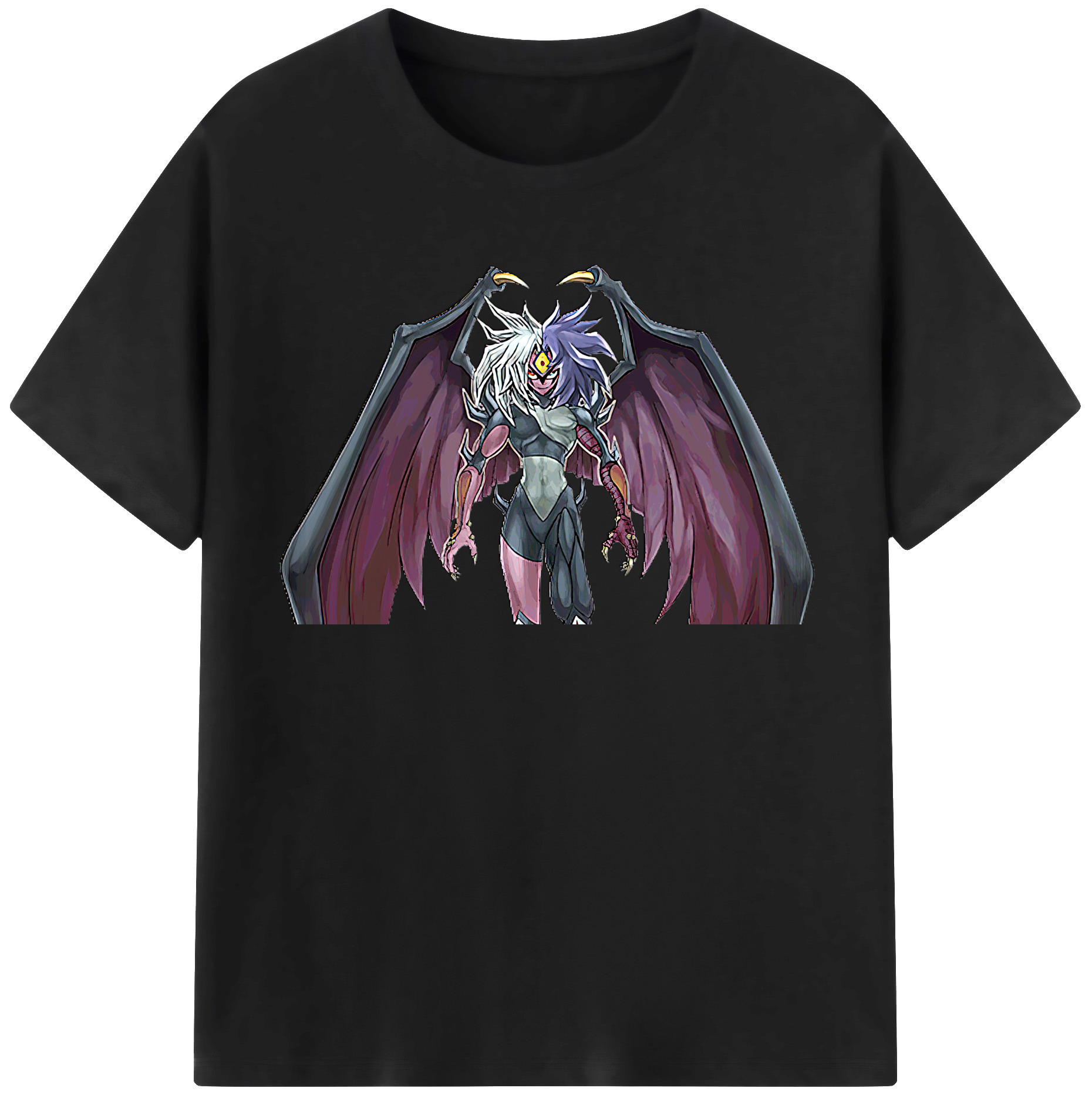 （画像用） 遊☆戯☆王 Yu-Gi-Oh! レディースカジュアルプリントTシャツ（綿100％）