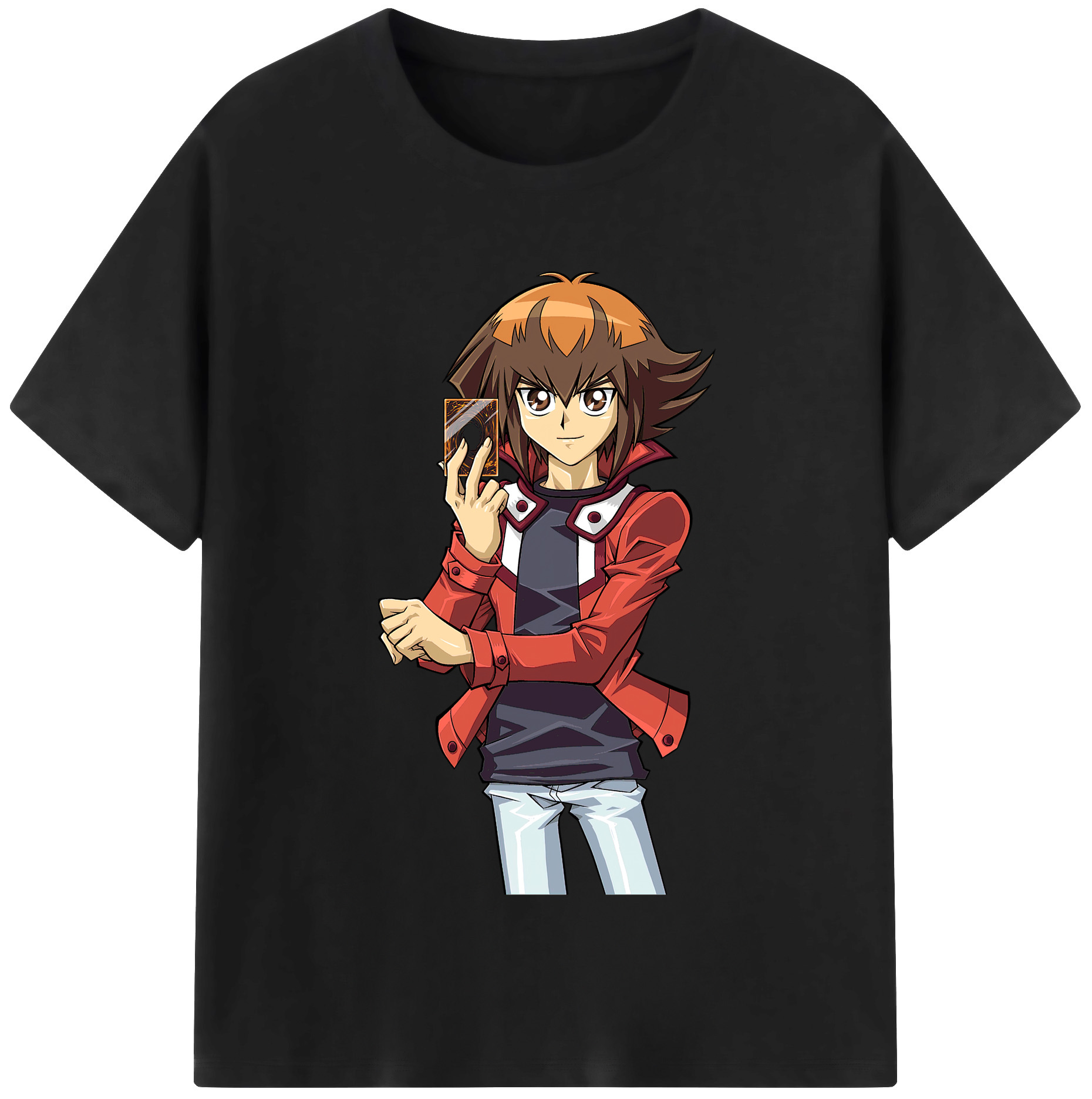 （画像用） 遊☆戯☆王 Yu-Gi-Oh! レディースカジュアルプリントTシャツ（綿100％）