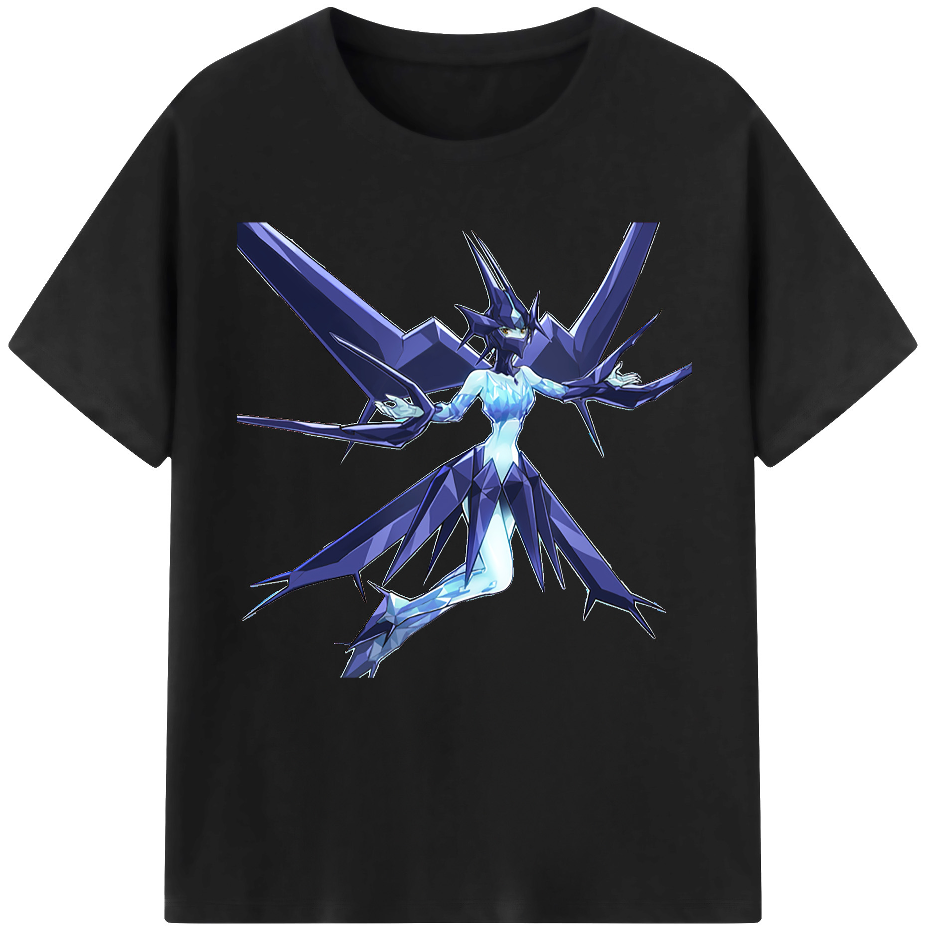 （画像用） 遊☆戯☆王 Yu-Gi-Oh! レディースカジュアルプリントTシャツ（綿100％）