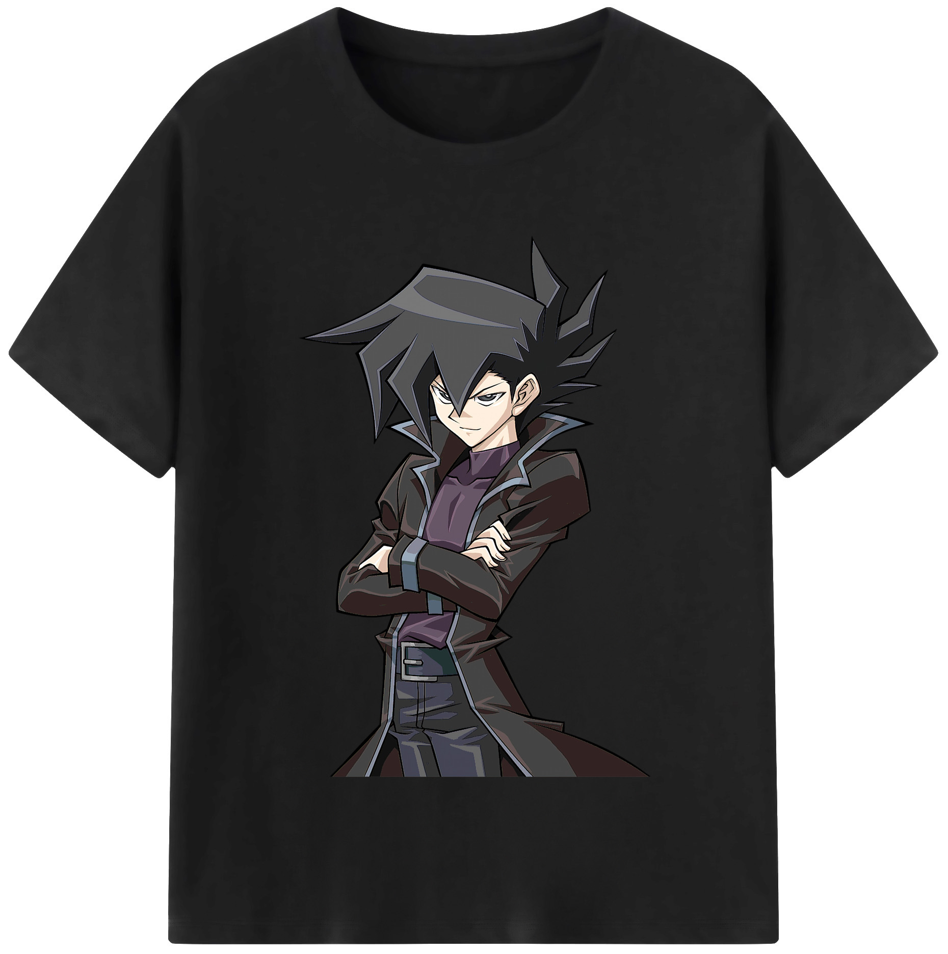 （画像用） 遊☆戯☆王 Yu-Gi-Oh! レディースカジュアルプリントTシャツ（綿100％）