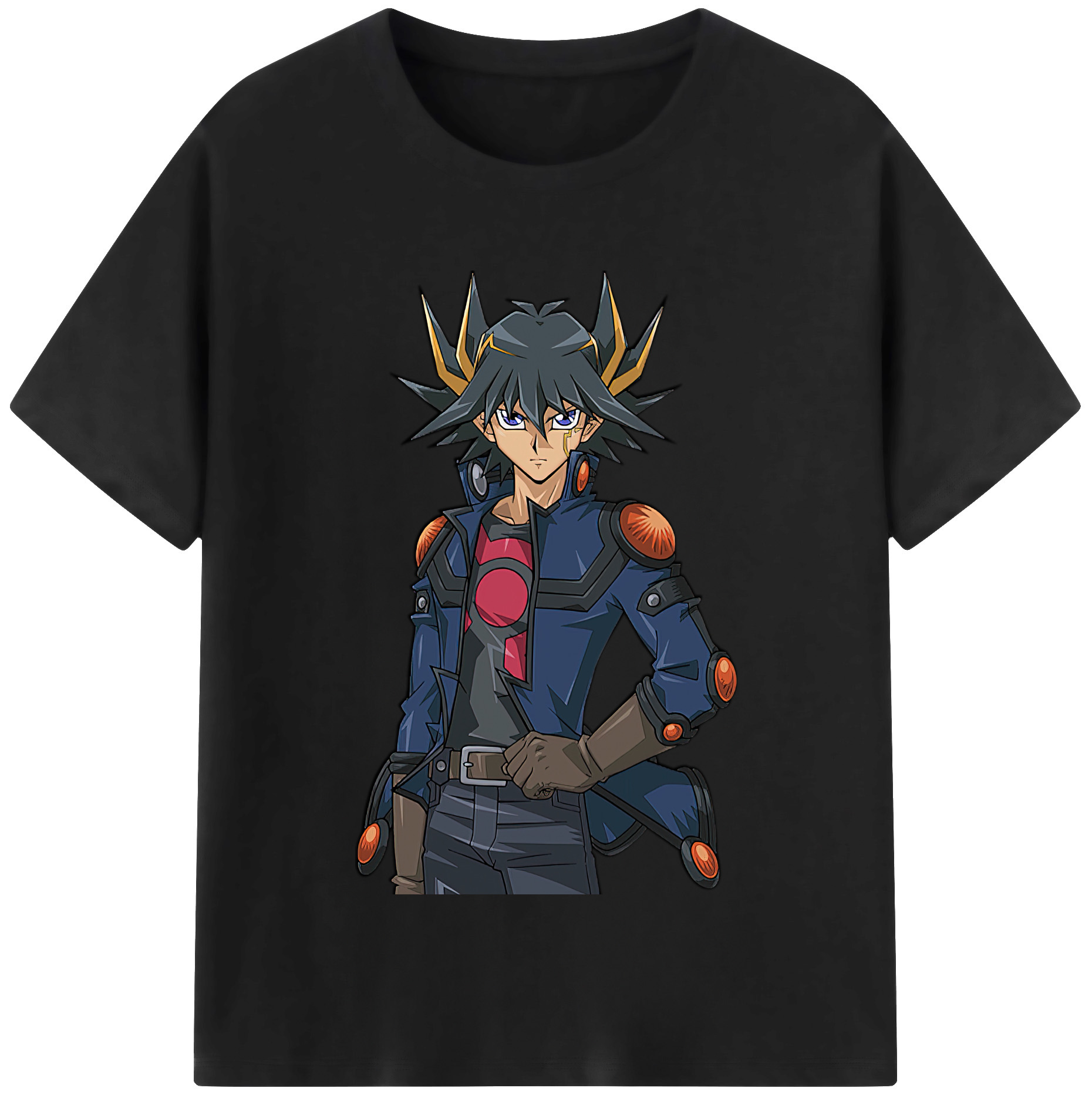 （画像用） 遊☆戯☆王 Yu-Gi-Oh! レディースカジュアルプリントTシャツ（綿100％）