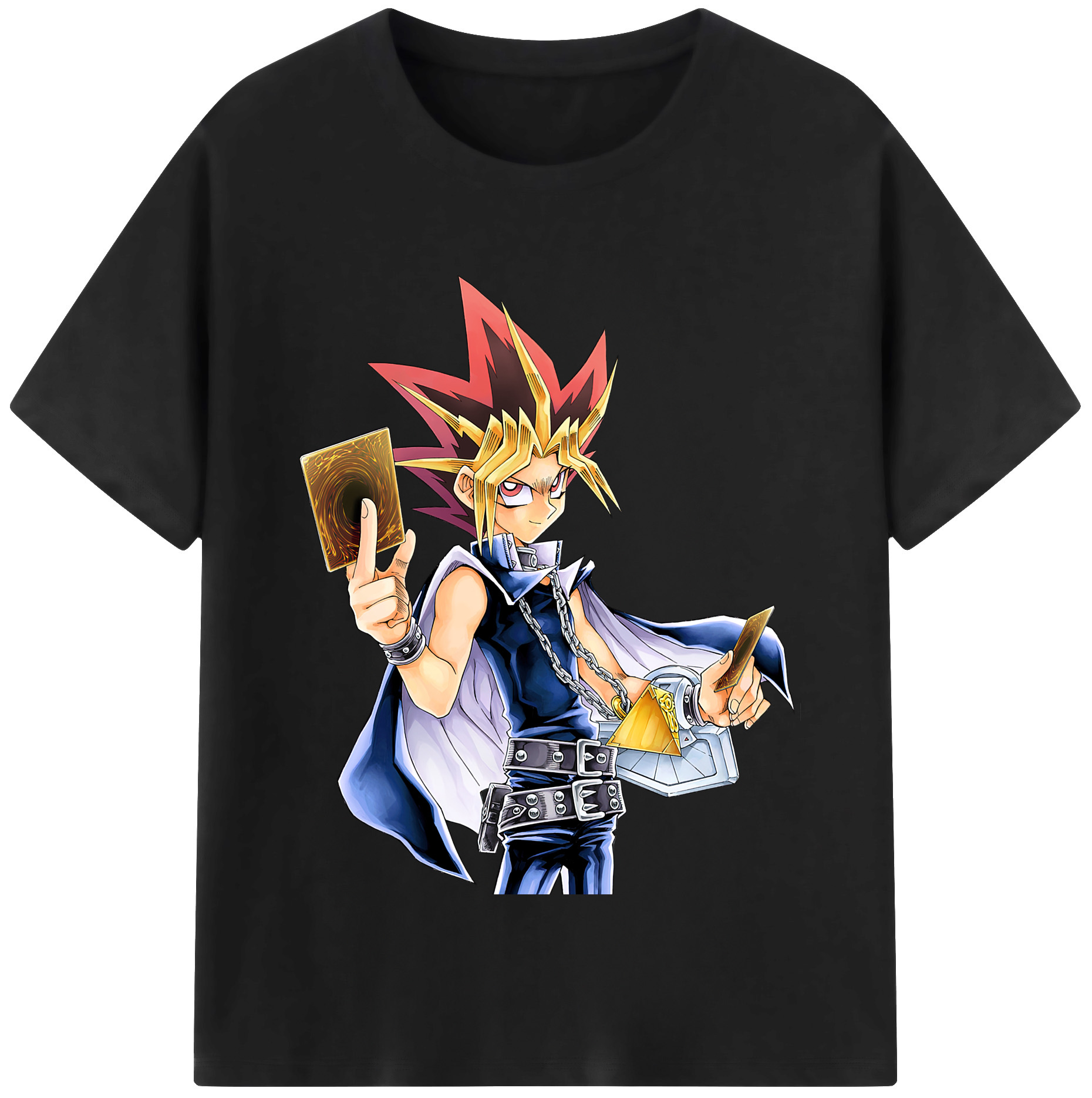（画像用） 遊☆戯☆王 Yu-Gi-Oh! レディースカジュアルプリントTシャツ（綿100％）