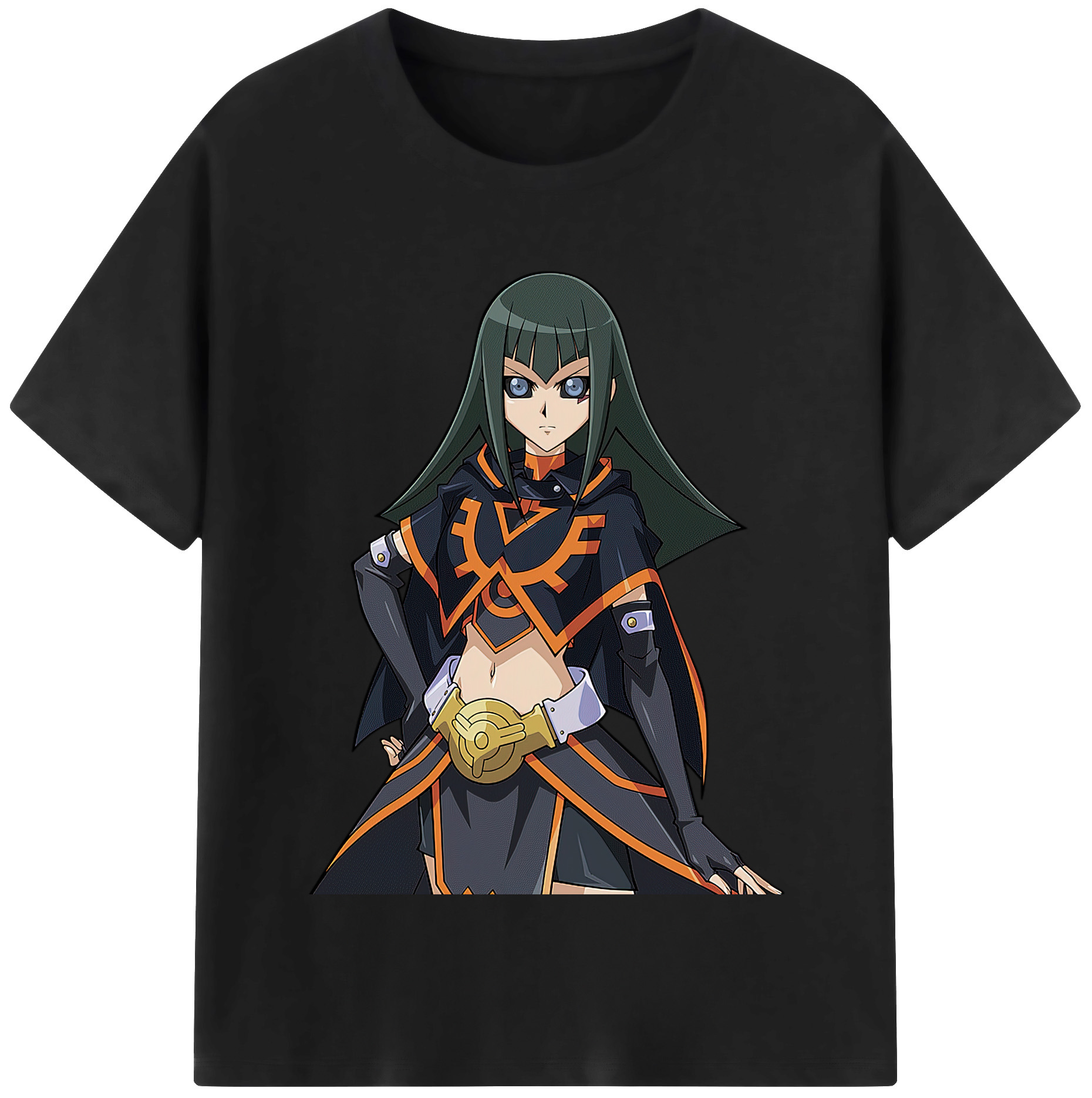 （画像用） 遊☆戯☆王 Yu-Gi-Oh! レディースカジュアルプリントTシャツ（綿100％）