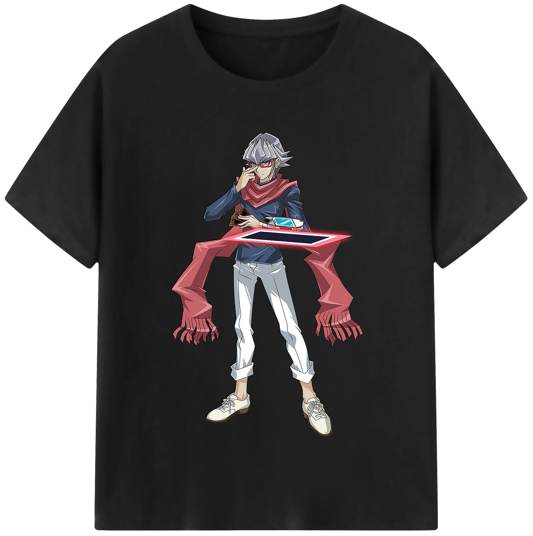 （画像用） 遊☆戯☆王 Yu-Gi-Oh! レディースカジュアルプリントTシャツ（綿100％）