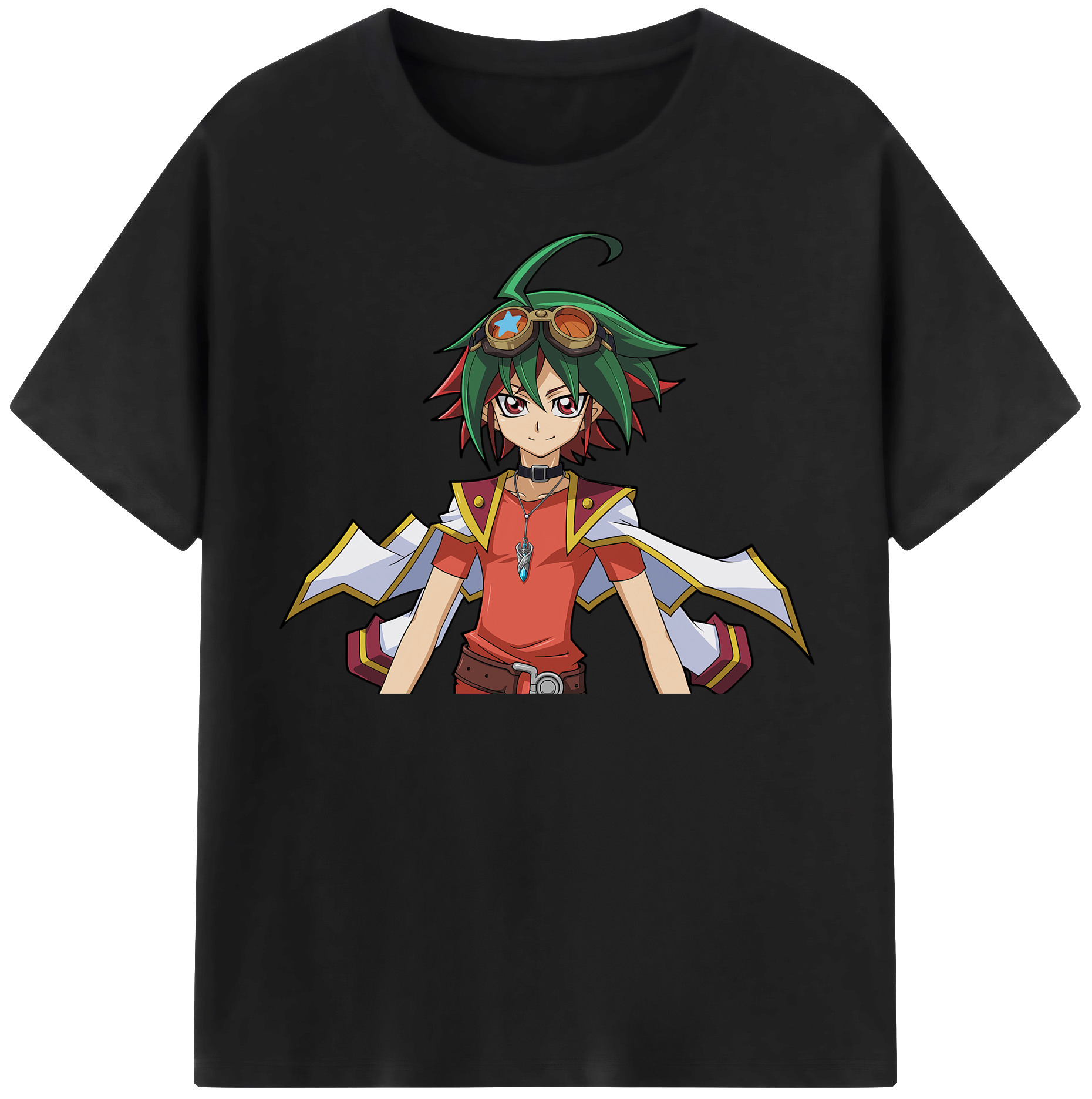（画像用） 遊☆戯☆王 Yu-Gi-Oh! レディースカジュアルプリントTシャツ（綿100％）