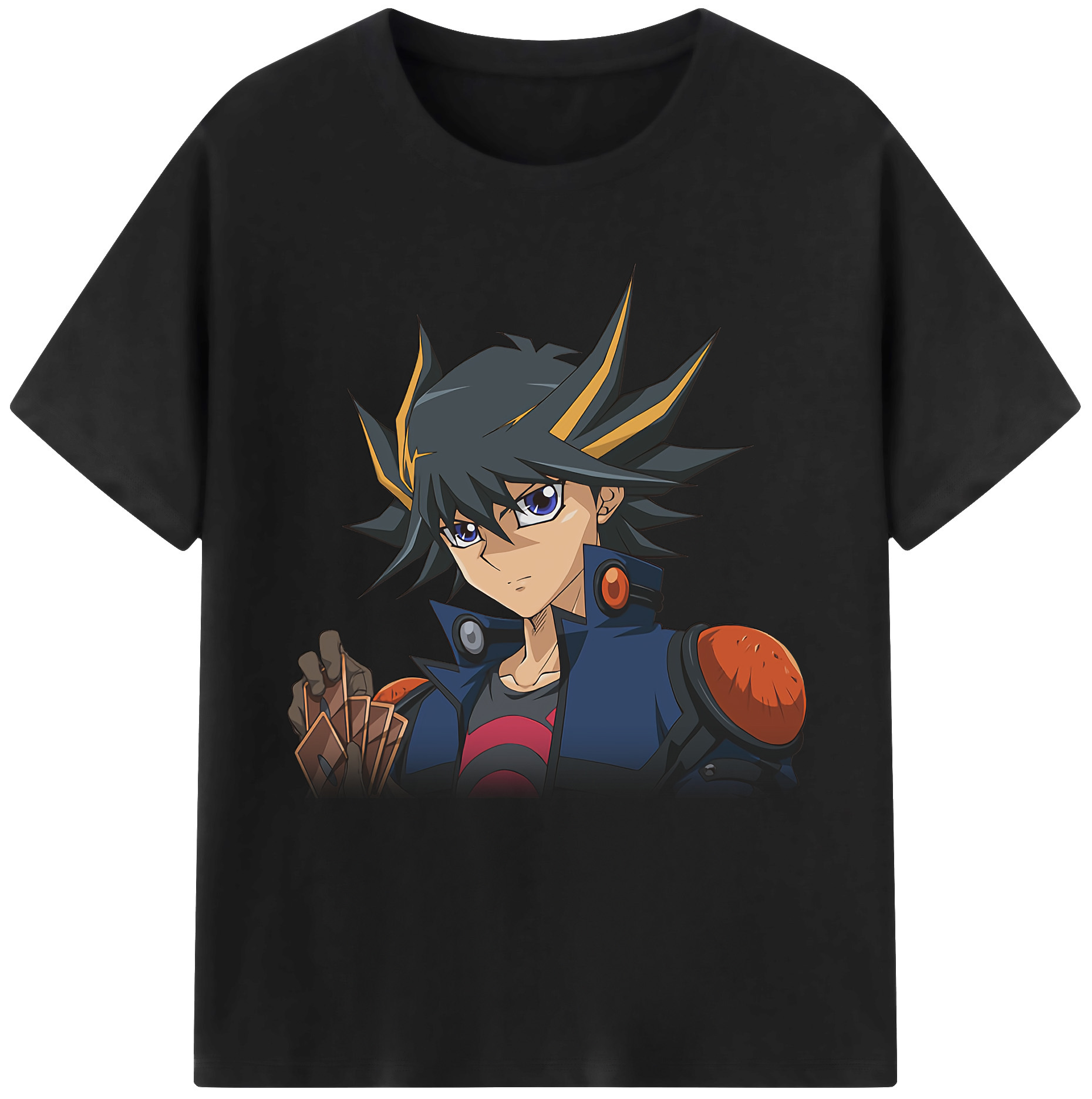 （画像用） 遊☆戯☆王 Yu-Gi-Oh! レディースカジュアルプリントTシャツ（綿100％）
