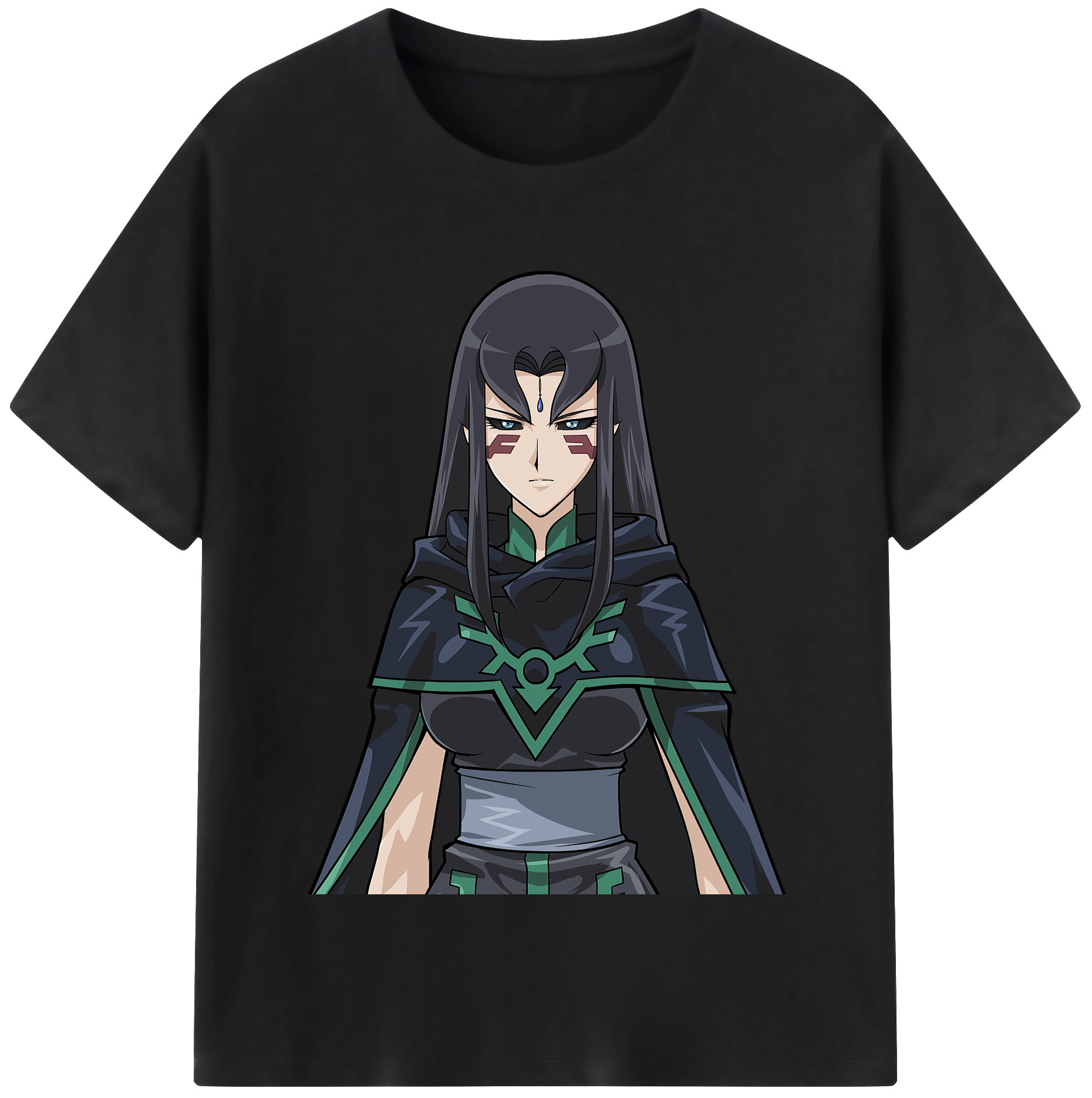 （画像用） 遊☆戯☆王 Yu-Gi-Oh! レディースカジュアルプリントTシャツ（綿100％）