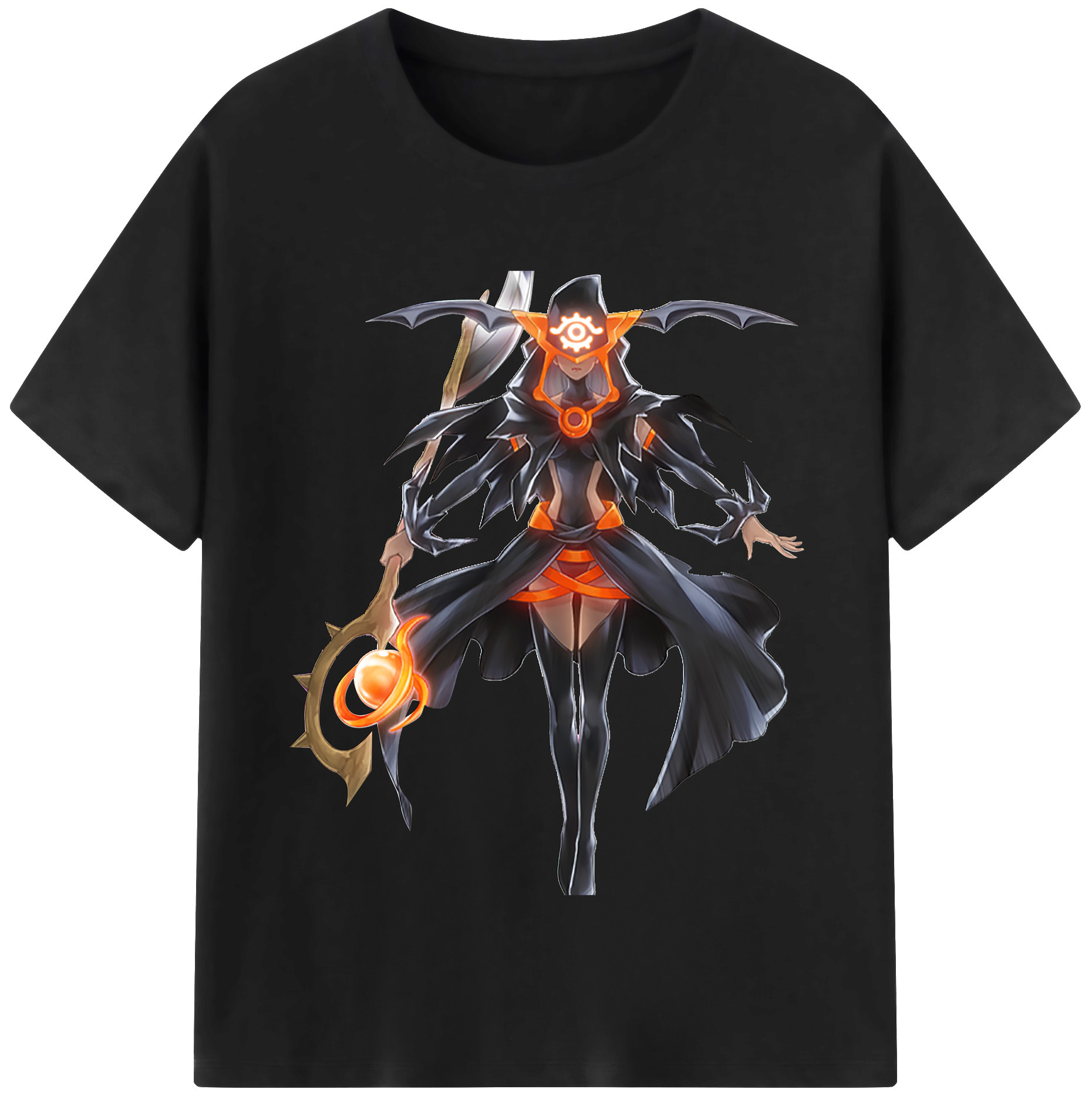 （画像用） 遊☆戯☆王 Yu-Gi-Oh! レディースカジュアルプリントTシャツ（綿100％）