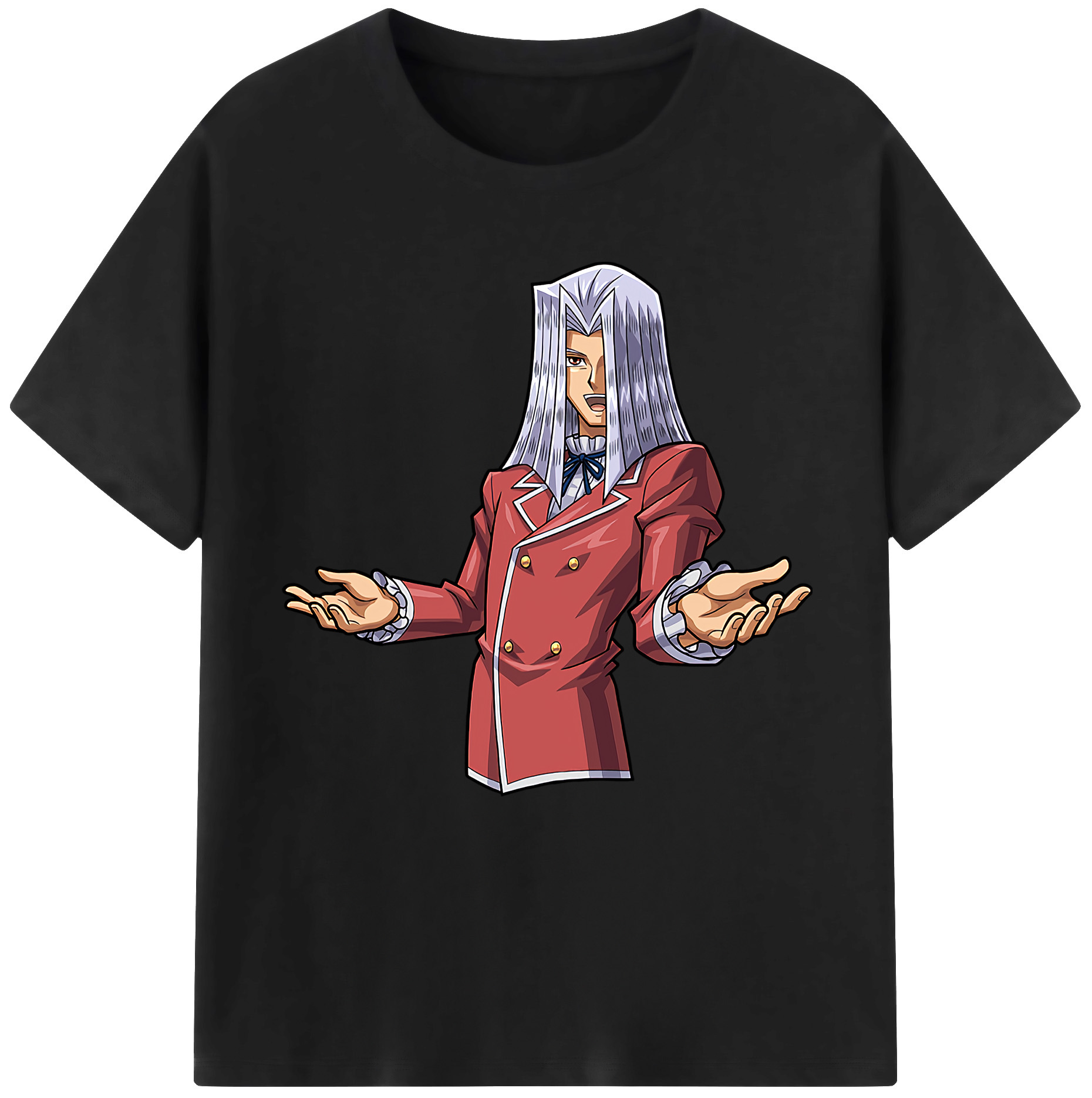 （画像用） 遊☆戯☆王 Yu-Gi-Oh! レディースカジュアルプリントTシャツ（綿100％）