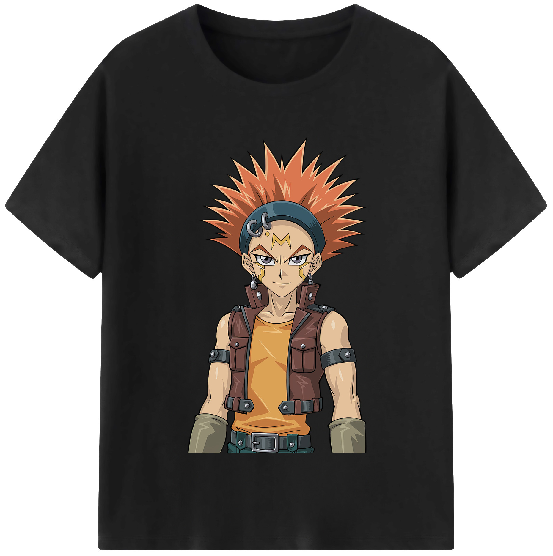 （画像用） 遊☆戯☆王 Yu-Gi-Oh! レディースカジュアルプリントTシャツ（綿100％）