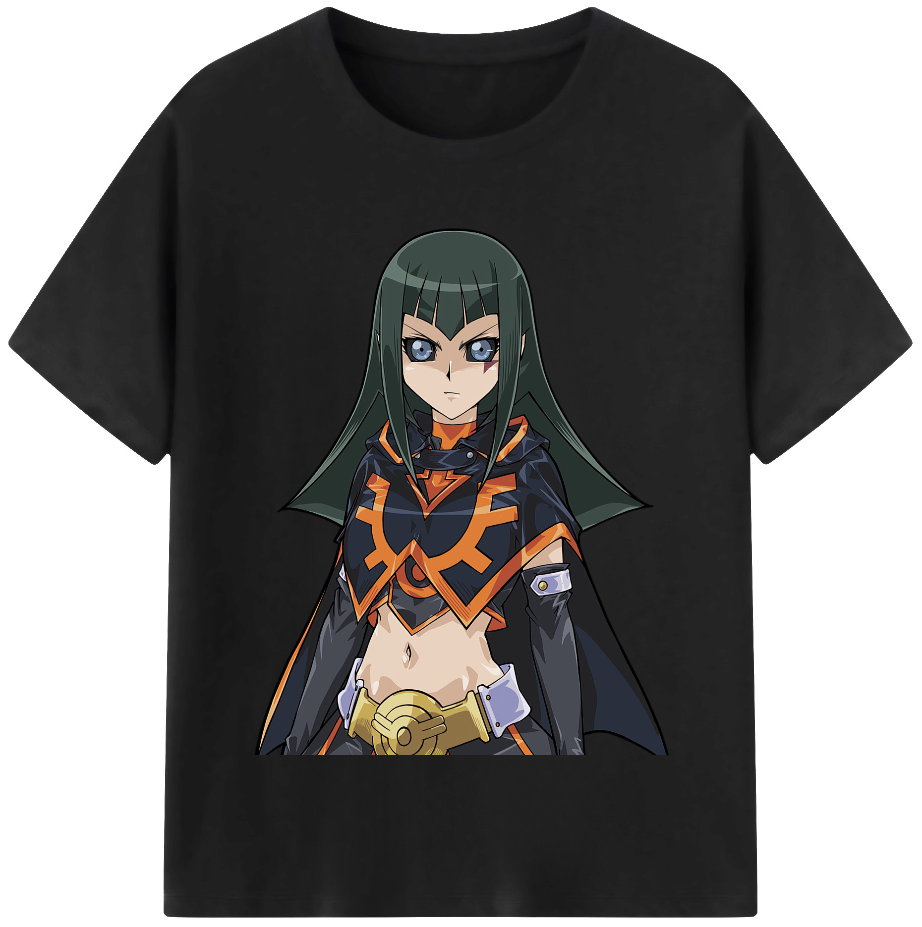 （画像用） 遊☆戯☆王 Yu-Gi-Oh! レディースカジュアルプリントTシャツ（綿100％）