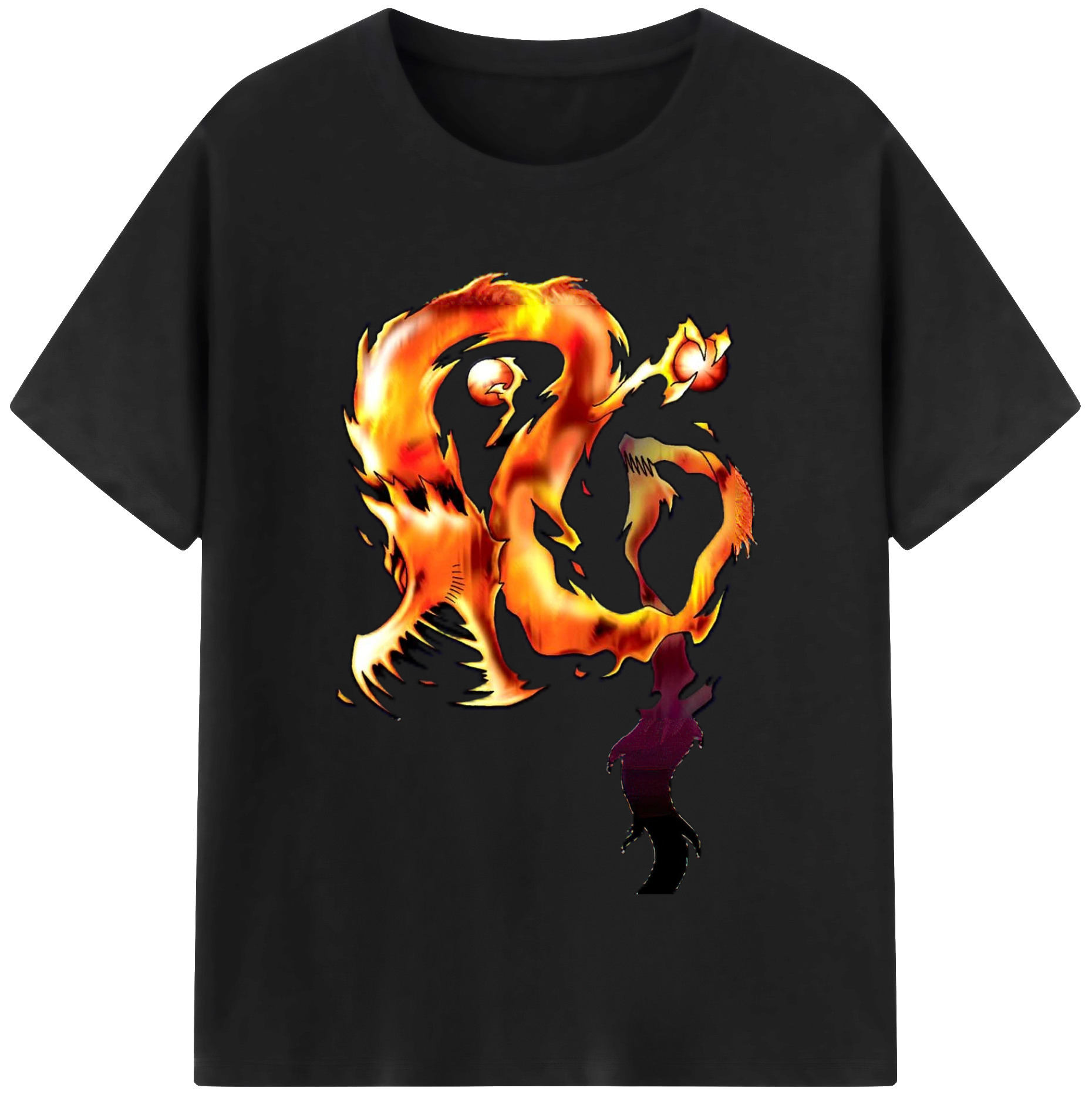 （画像用） 遊☆戯☆王 Yu-Gi-Oh! レディースカジュアルプリントTシャツ（綿100％）