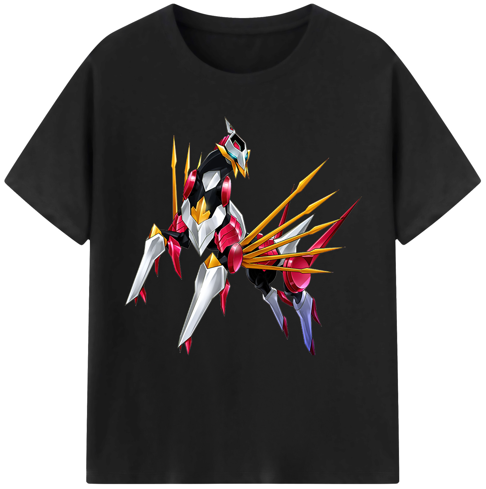 （画像用） 遊☆戯☆王 Yu-Gi-Oh! レディースカジュアルプリントTシャツ（綿100％）
