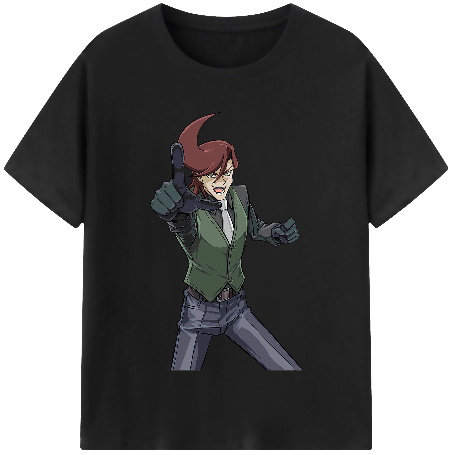 （画像用） 遊☆戯☆王 Yu-Gi-Oh! レディースカジュアルプリントTシャツ（綿100％）