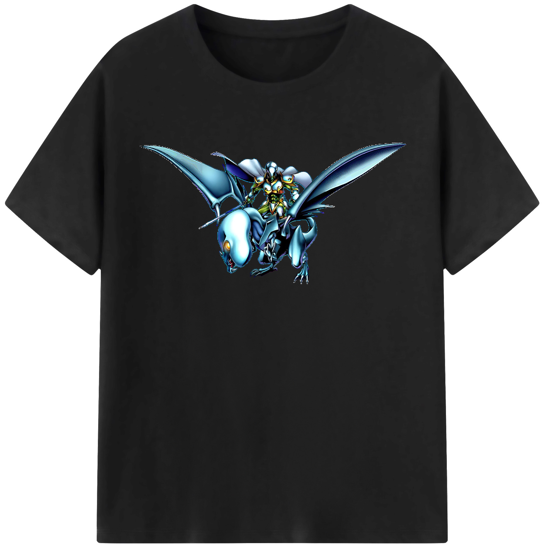 （画像用） 遊☆戯☆王 Yu-Gi-Oh! レディースカジュアルプリントTシャツ（綿100％）