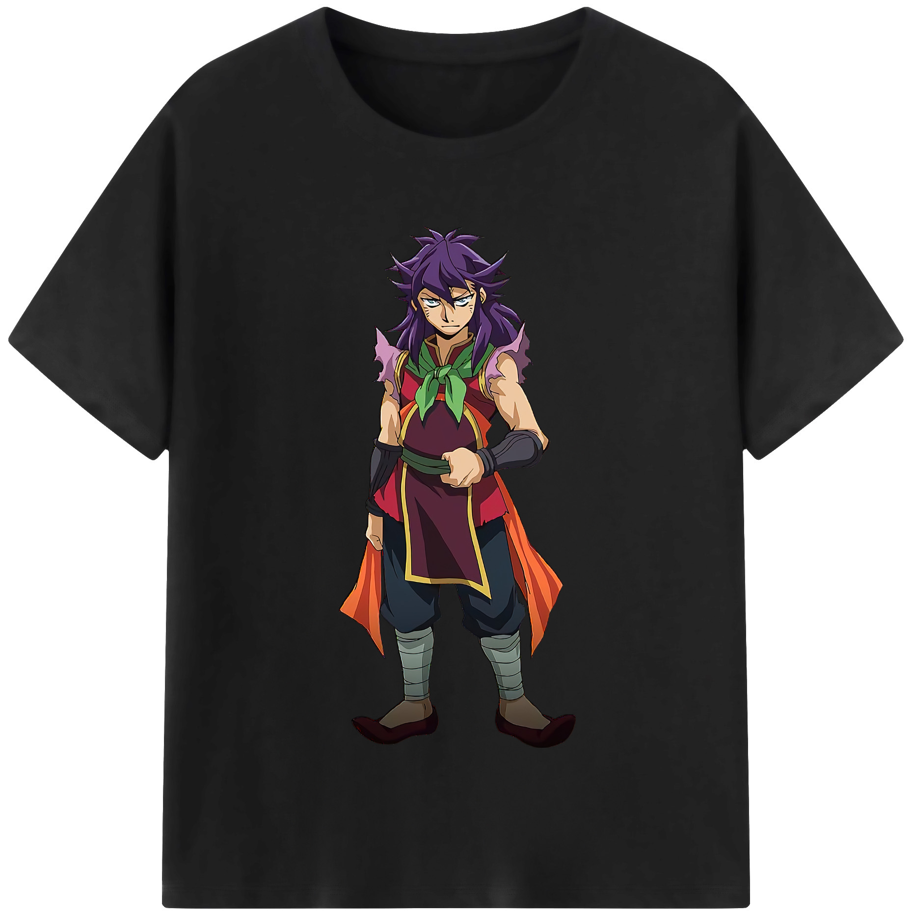 （画像用） 遊☆戯☆王 Yu-Gi-Oh! レディースカジュアルプリントTシャツ（綿100％）