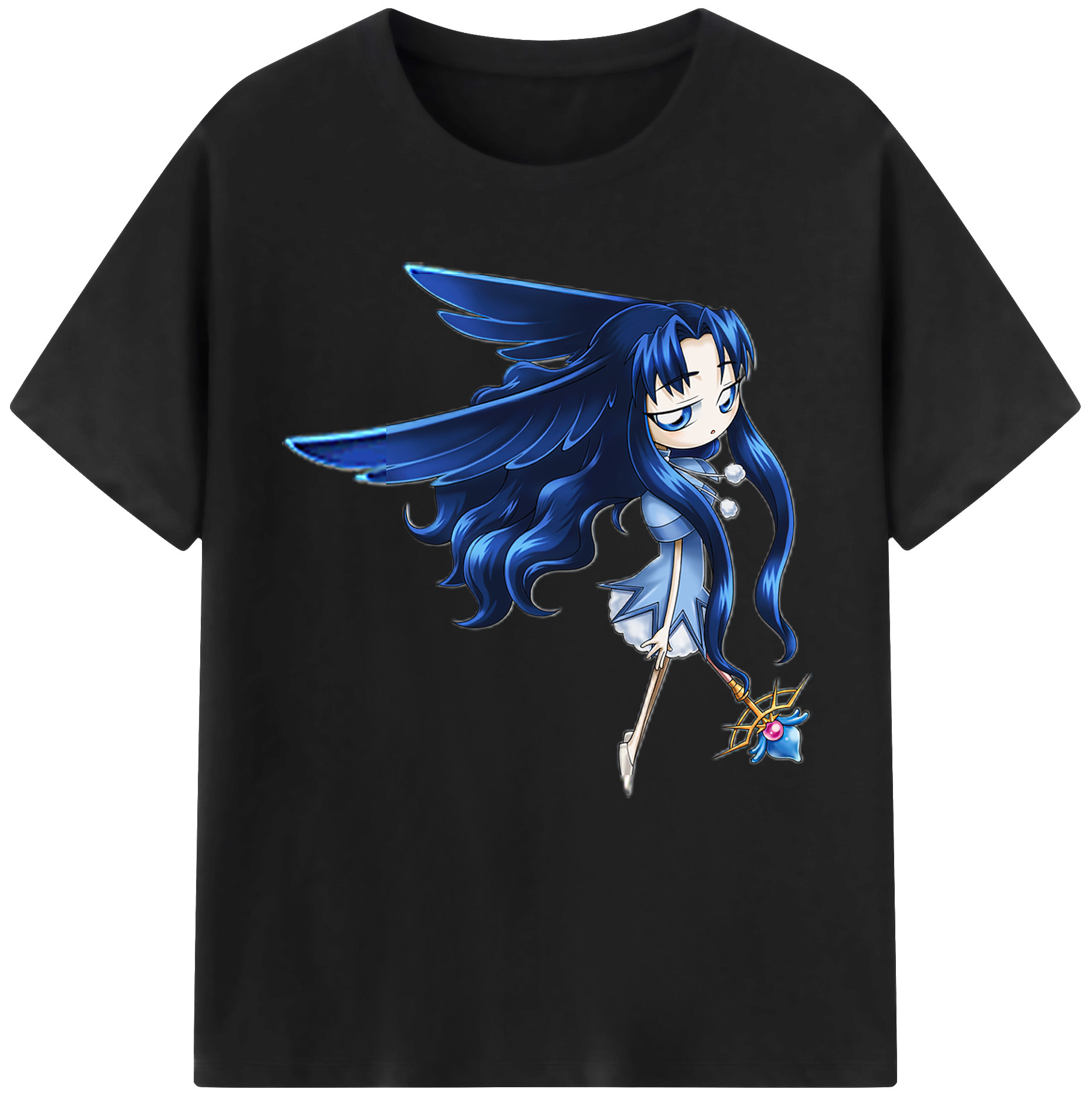 （画像用） 遊☆戯☆王 Yu-Gi-Oh! レディースカジュアルプリントTシャツ（綿100％）
