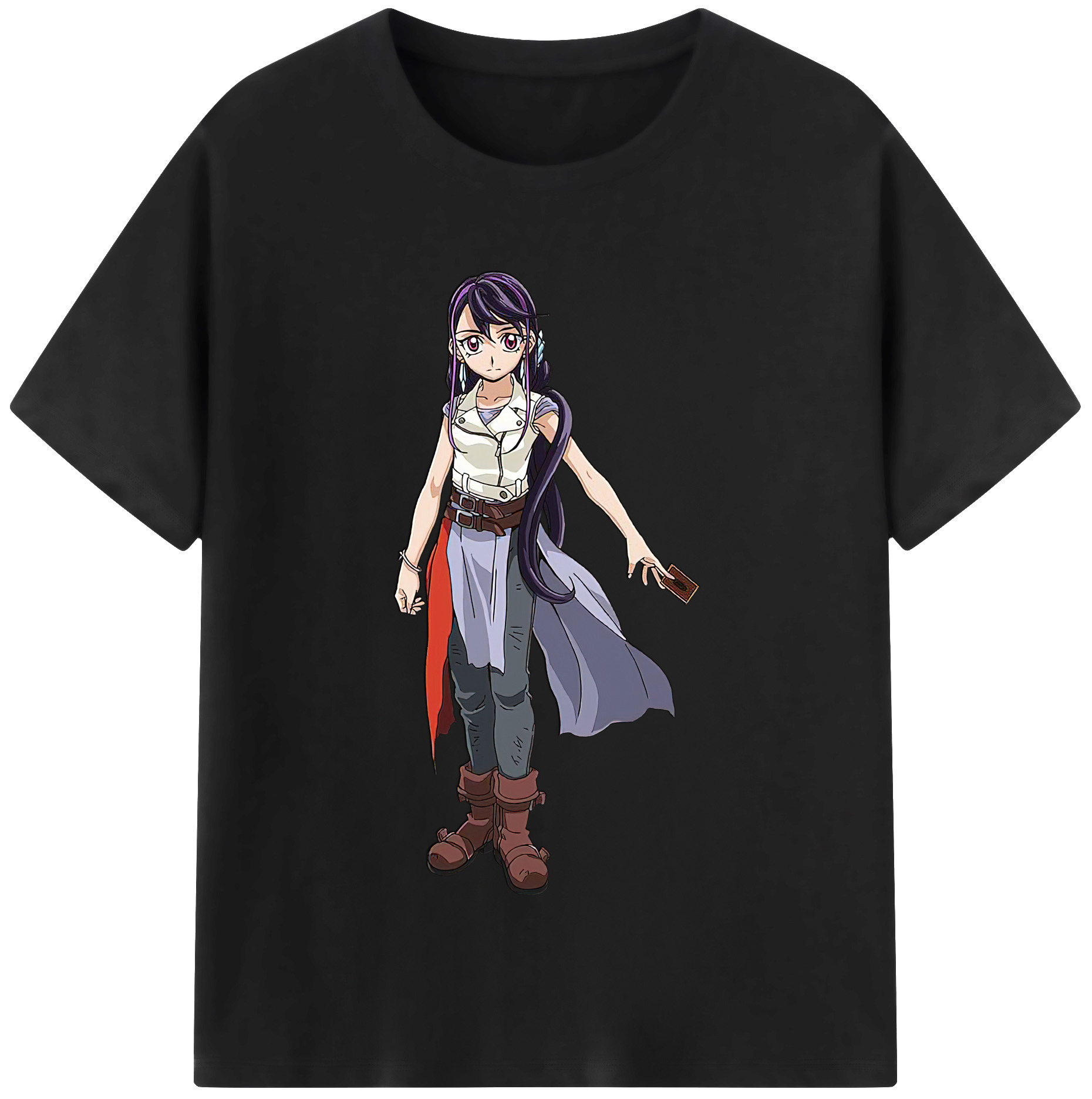 （画像用） 遊☆戯☆王 Yu-Gi-Oh! レディースカジュアルプリントTシャツ（綿100％）