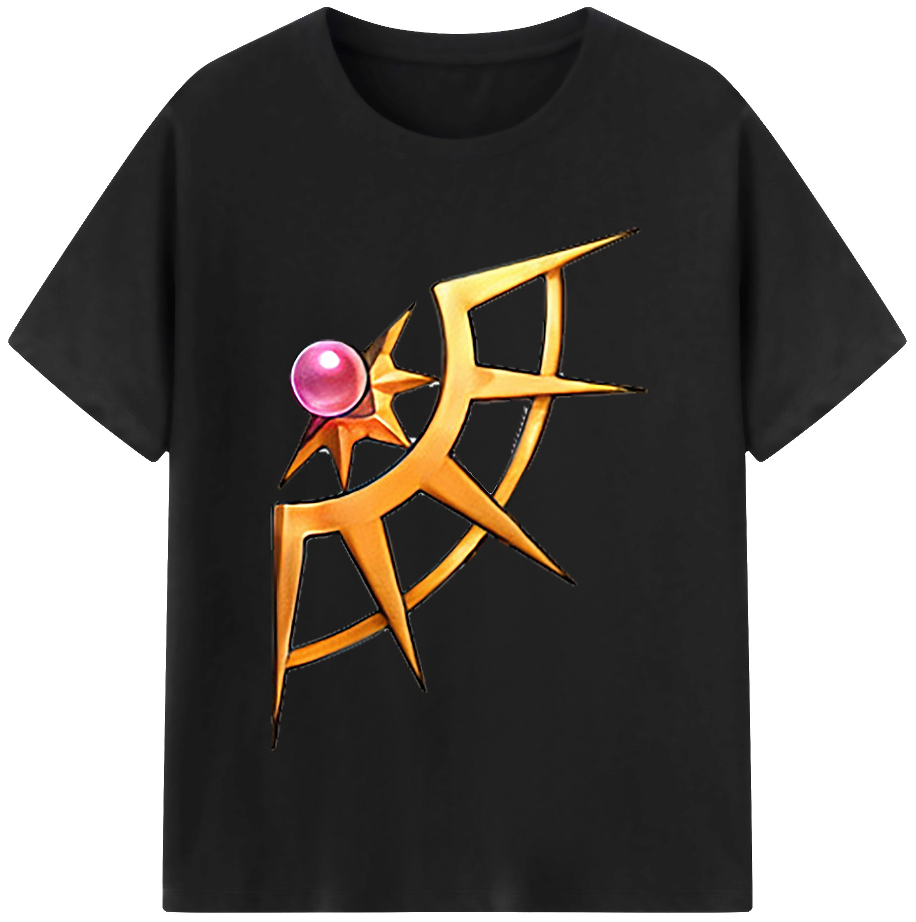 （画像用） 遊☆戯☆王 Yu-Gi-Oh! レディースカジュアルプリントTシャツ（綿100％）