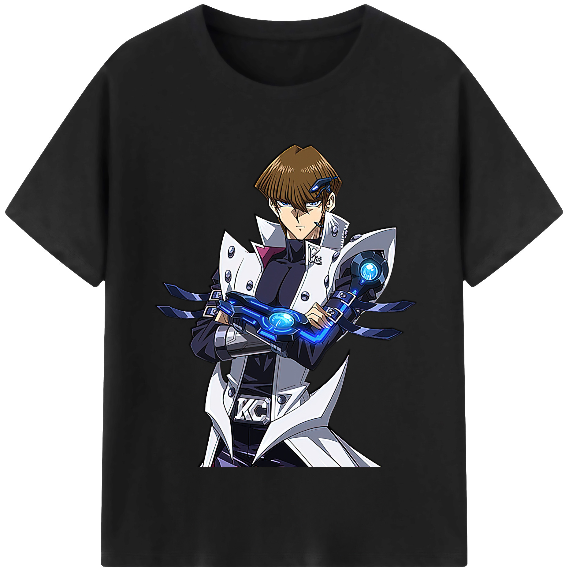 （画像用） 遊☆戯☆王 Yu-Gi-Oh! レディースカジュアルプリントTシャツ（綿100％）