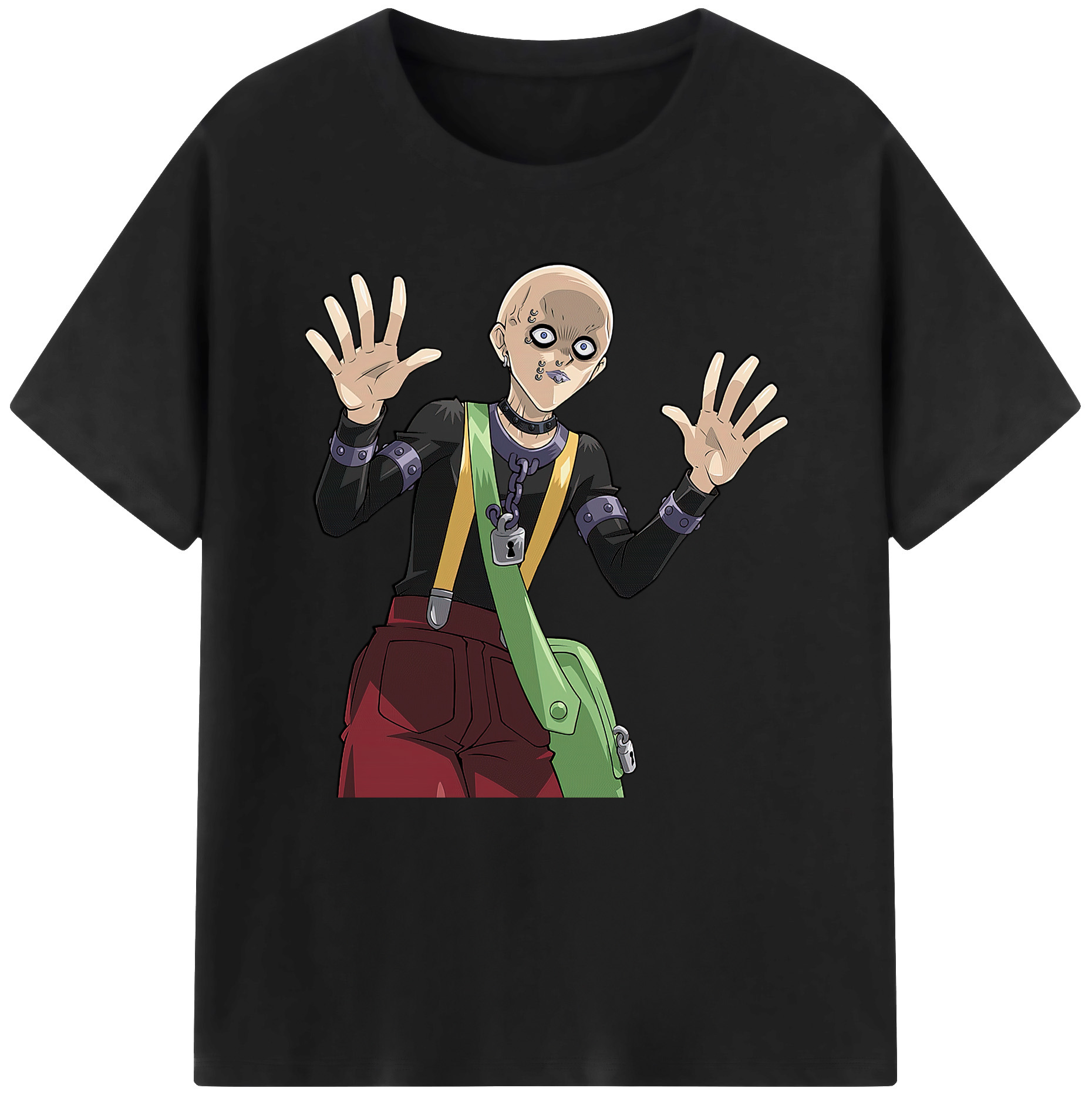 （画像用） 遊☆戯☆王 Yu-Gi-Oh! レディースカジュアルプリントTシャツ（綿100％）