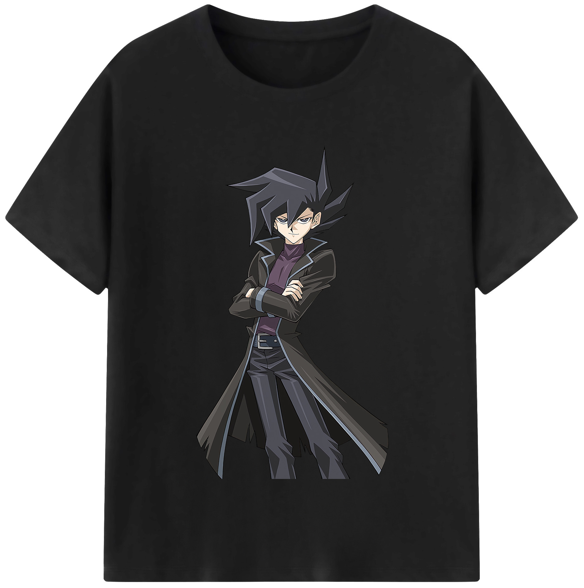 （画像用） 遊☆戯☆王 Yu-Gi-Oh! レディースカジュアルプリントTシャツ（綿100％）
