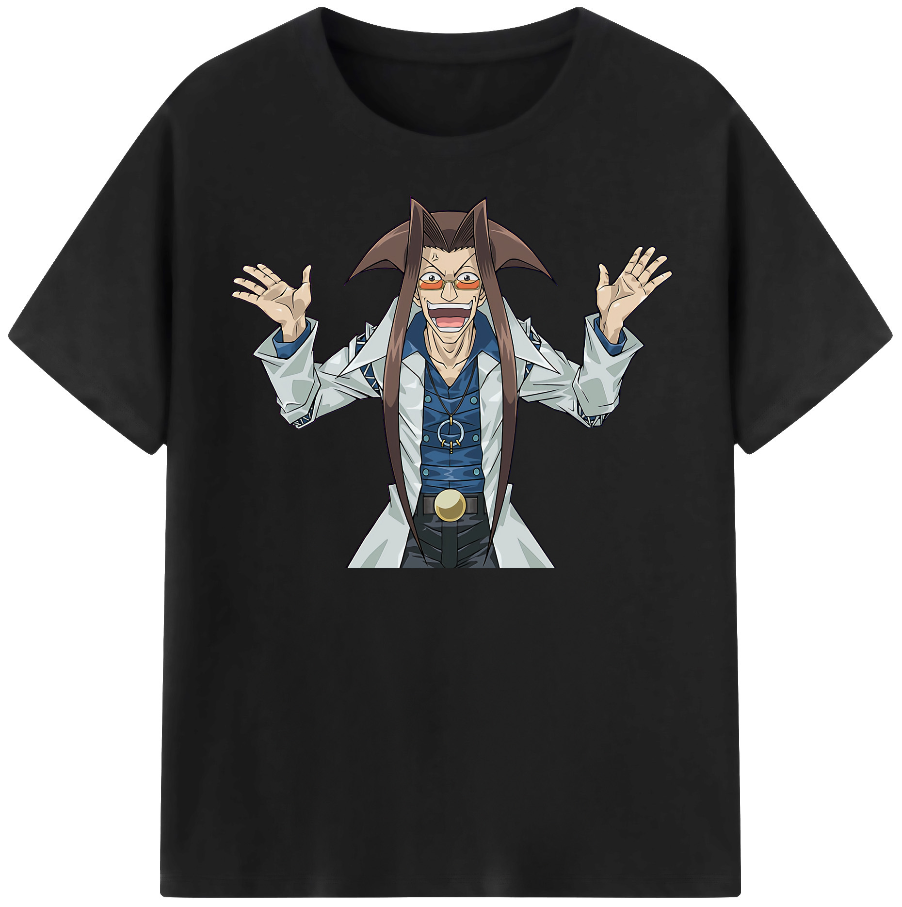 （画像用） 遊☆戯☆王 Yu-Gi-Oh! レディースカジュアルプリントTシャツ（綿100％）