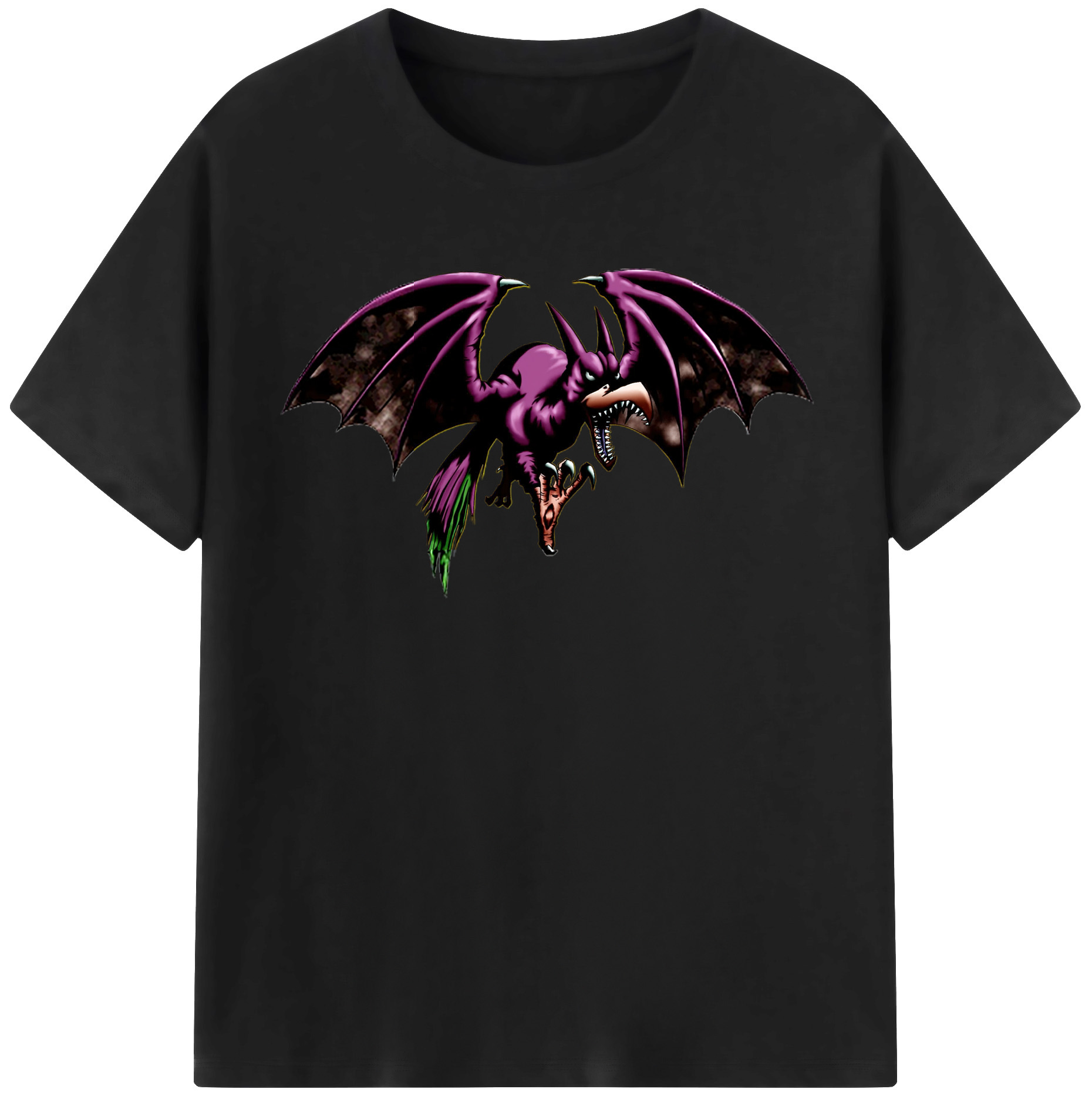（画像用） 遊☆戯☆王 Yu-Gi-Oh! レディースカジュアルプリントTシャツ（綿100％）