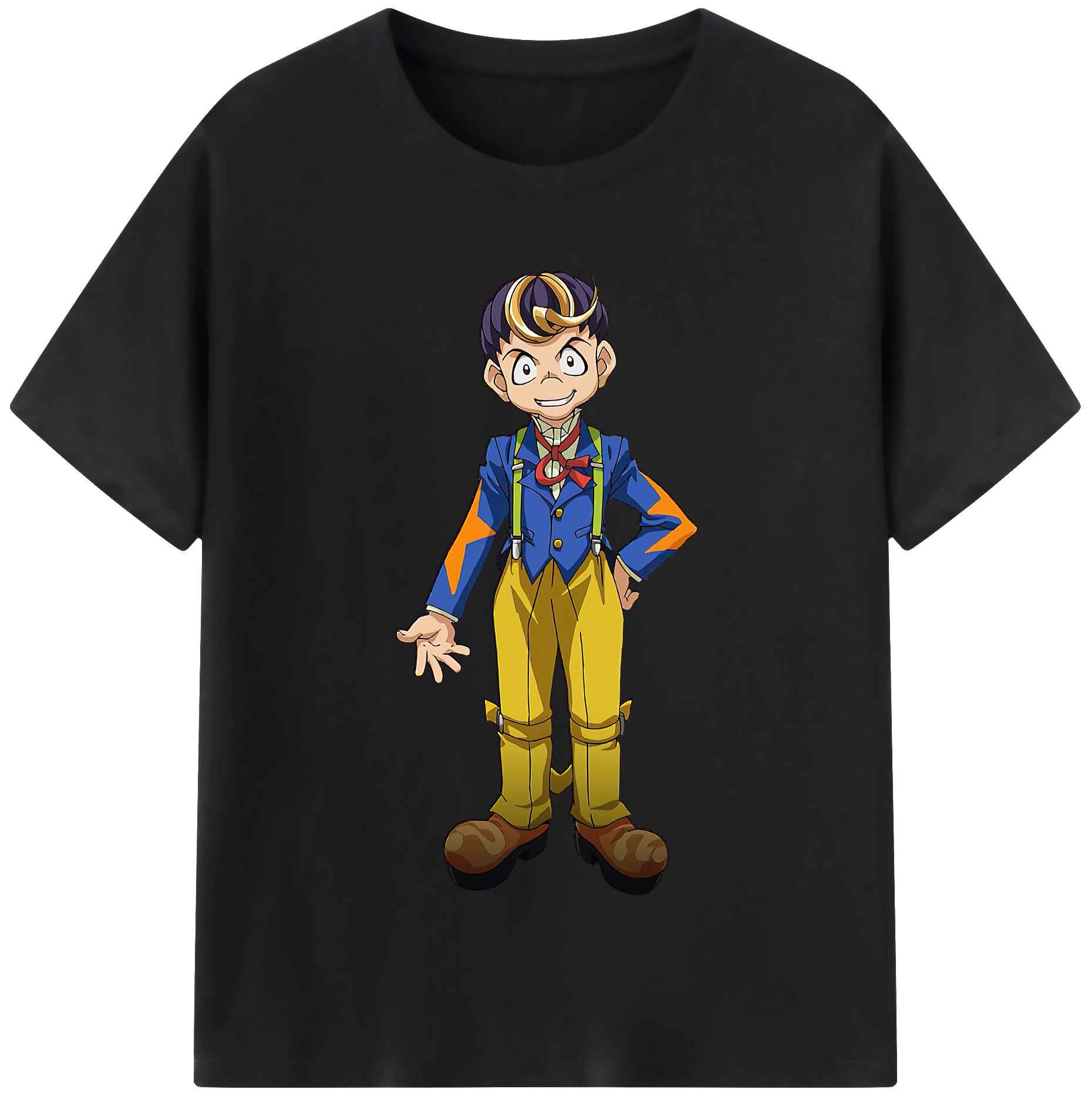 （画像用） 遊☆戯☆王 Yu-Gi-Oh! レディースカジュアルプリントTシャツ（綿100％）