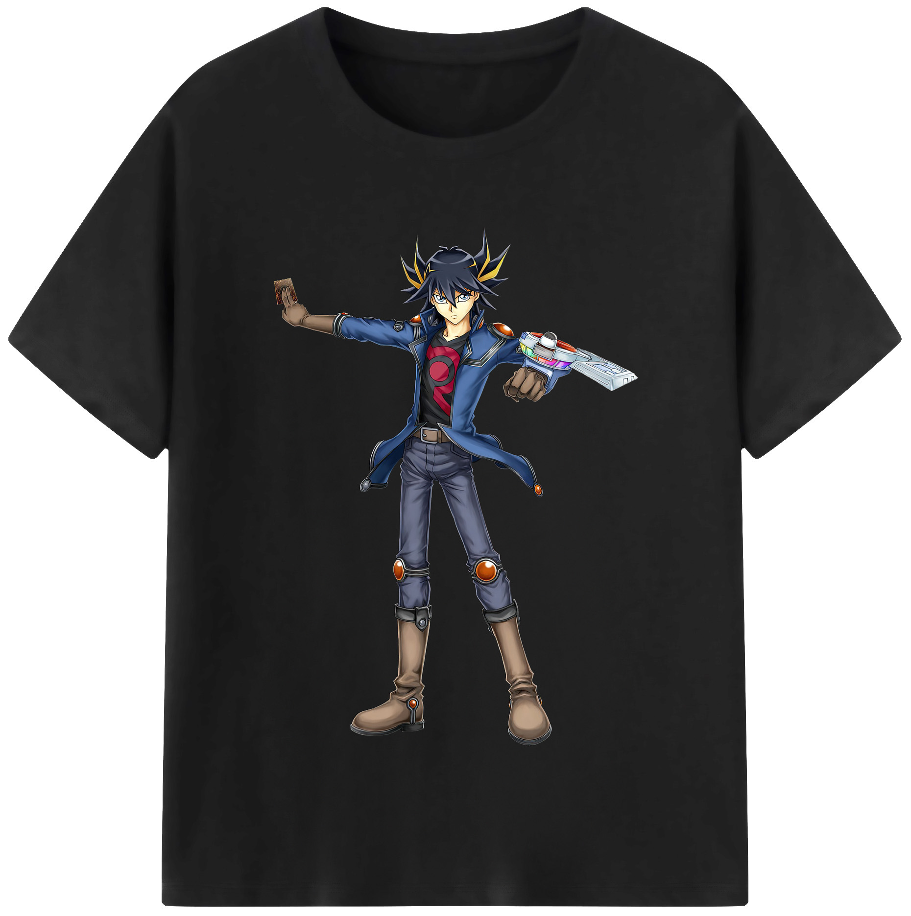 （画像用） 遊☆戯☆王 Yu-Gi-Oh! レディースカジュアルプリントTシャツ（綿100％）
