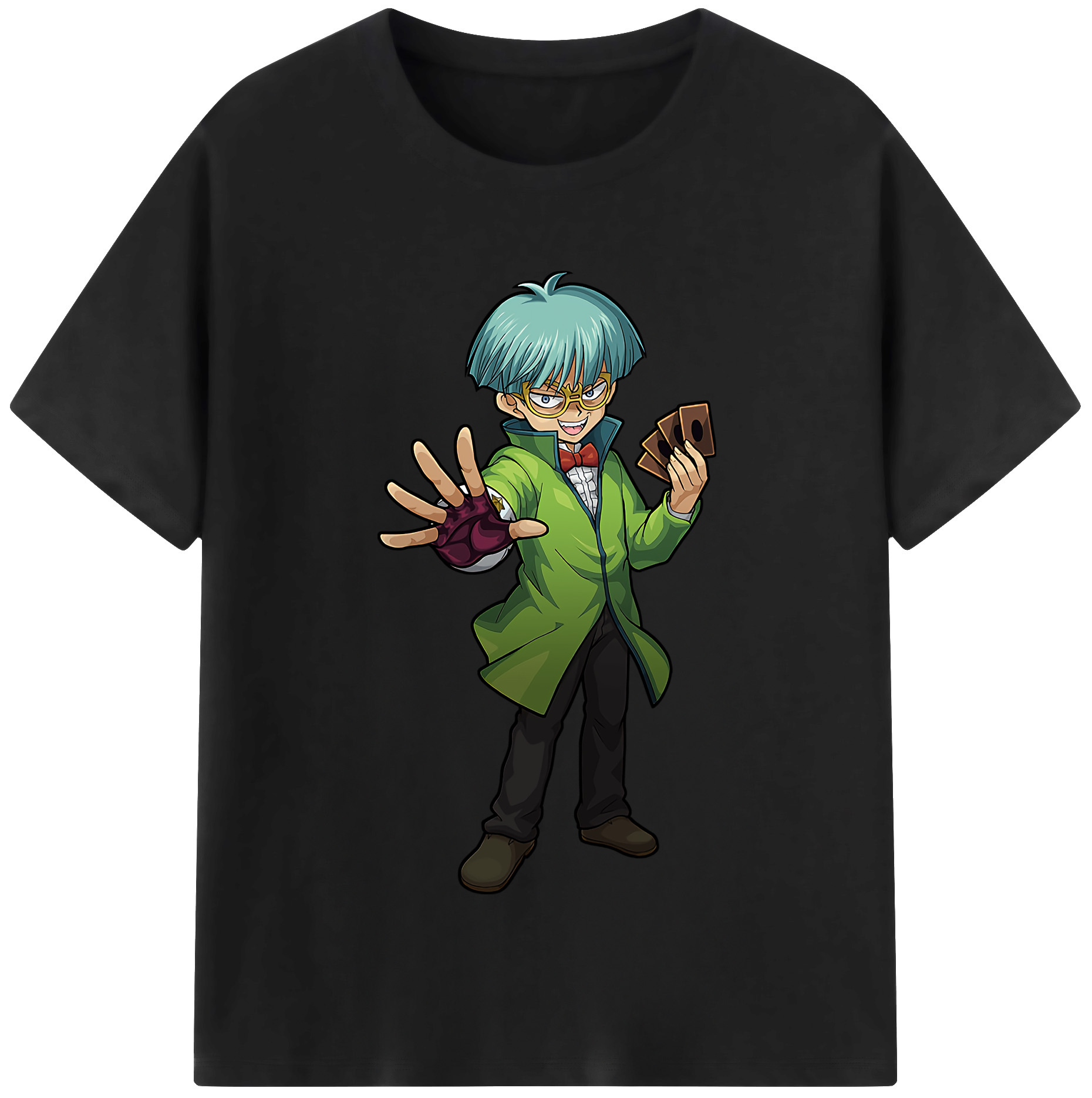 （画像用） 遊☆戯☆王 Yu-Gi-Oh! レディースカジュアルプリントTシャツ（綿100％）