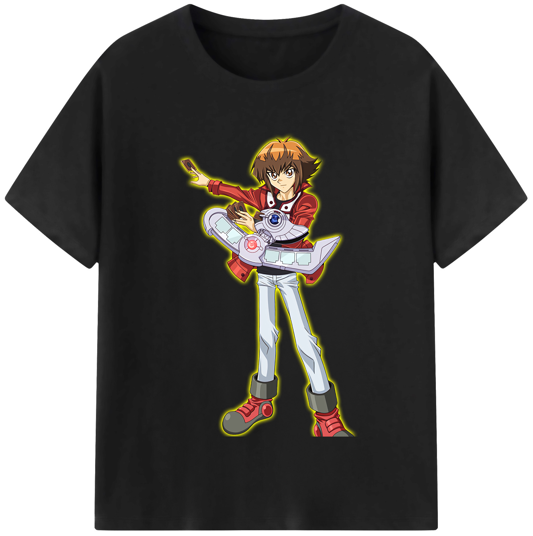 （画像用） 遊☆戯☆王 Yu-Gi-Oh! レディースカジュアルプリントTシャツ（綿100％）