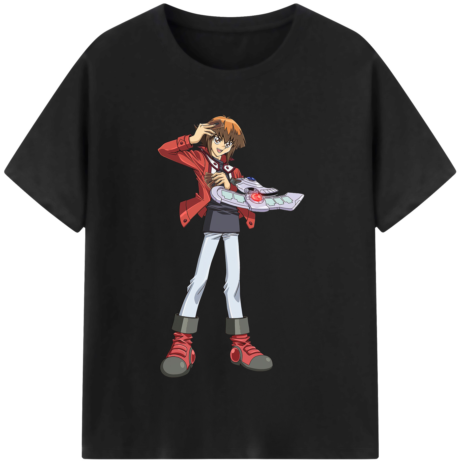 （画像用） 遊☆戯☆王 Yu-Gi-Oh! レディースカジュアルプリントTシャツ（綿100％）