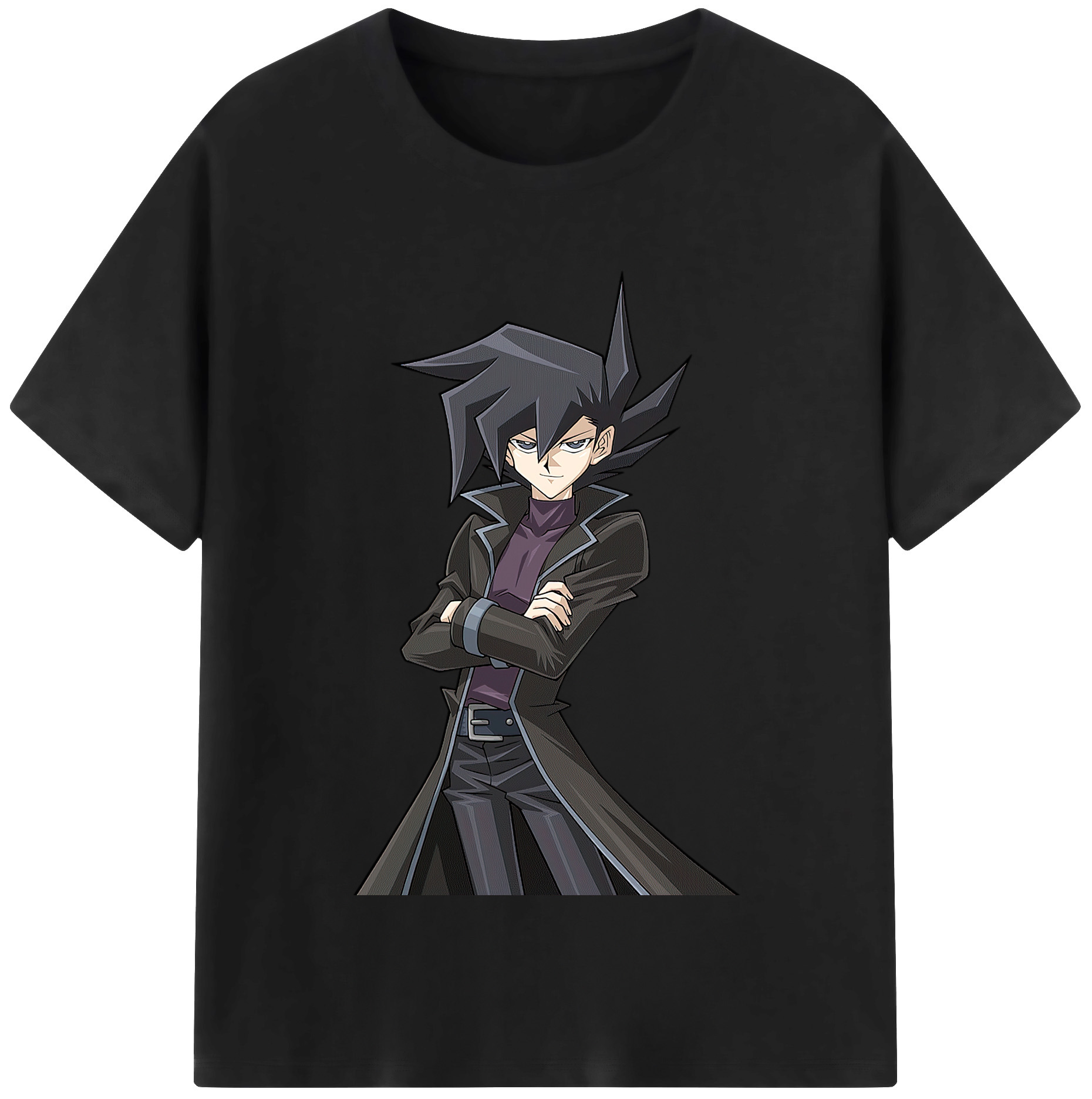 （画像用） 遊☆戯☆王 Yu-Gi-Oh! レディースカジュアルプリントTシャツ（綿100％）