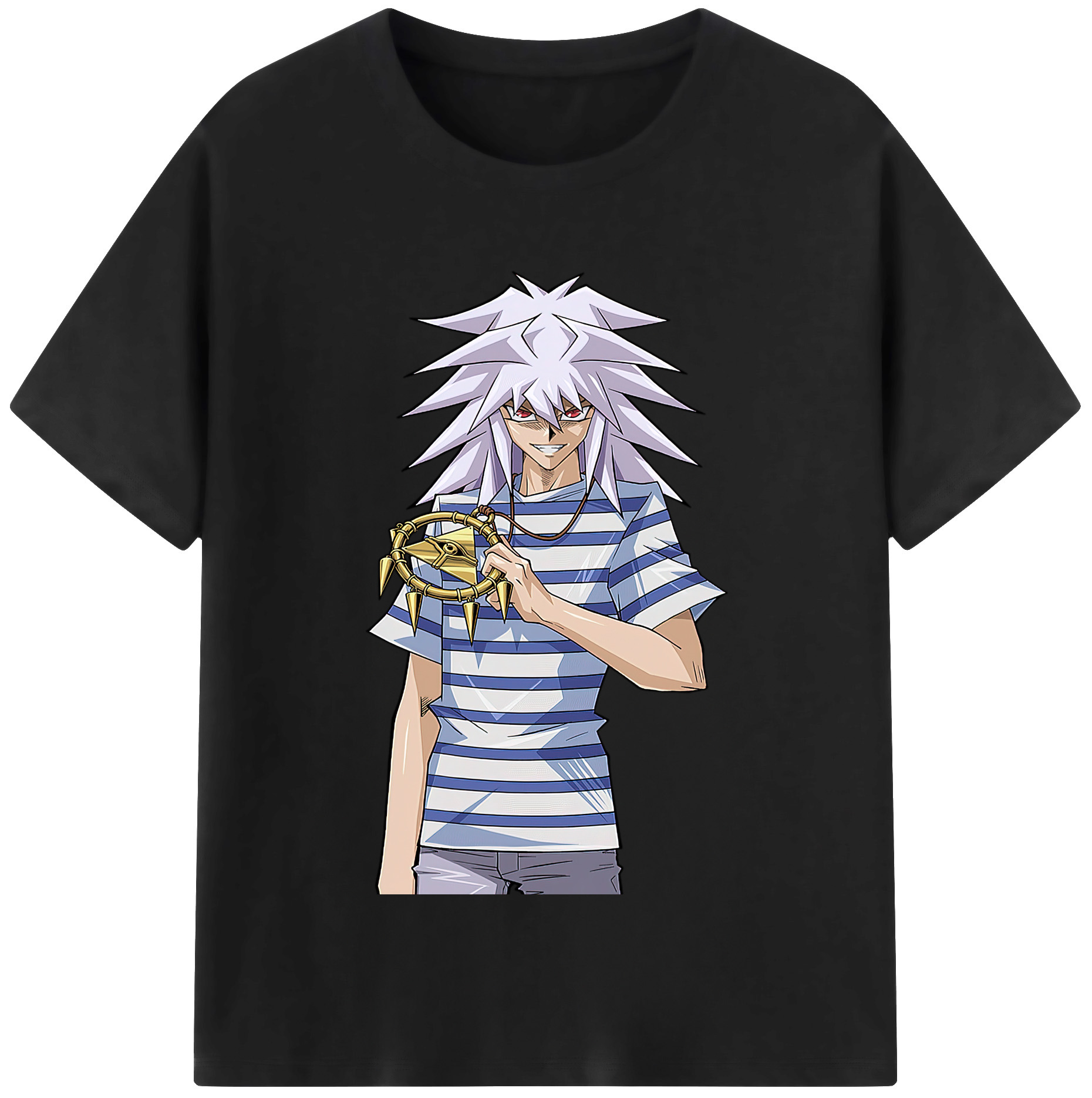 （画像用） 遊☆戯☆王 Yu-Gi-Oh! レディースカジュアルプリントTシャツ（綿100％）