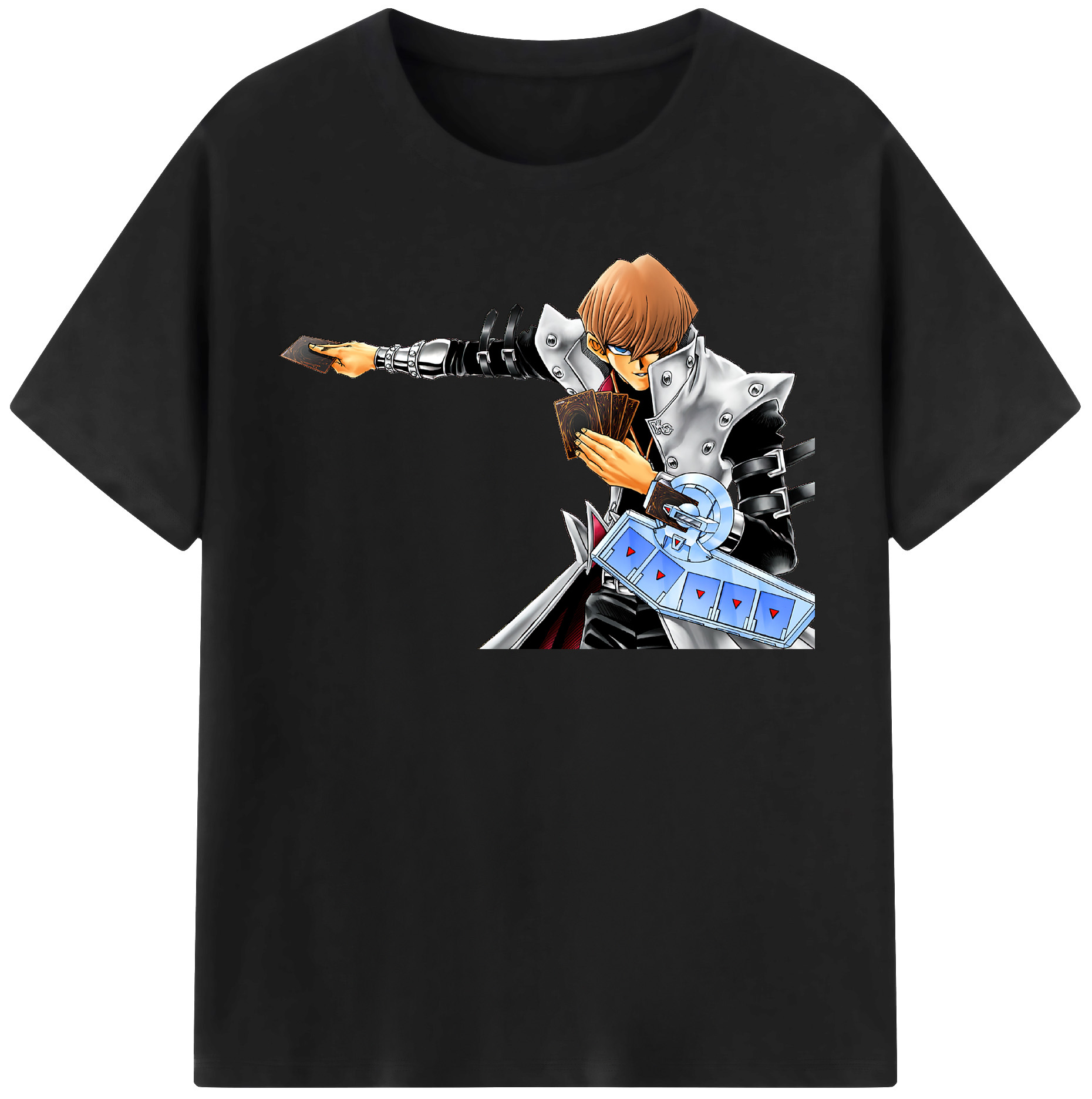 （画像用） 遊☆戯☆王 Yu-Gi-Oh! レディースカジュアルプリントTシャツ（綿100％）