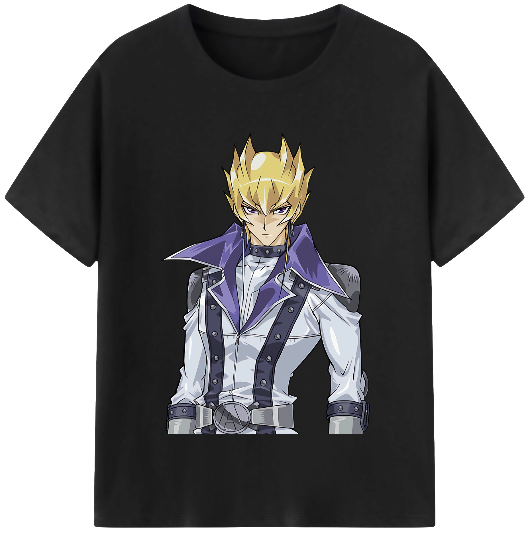 （画像用） 遊☆戯☆王 Yu-Gi-Oh! レディースカジュアルプリントTシャツ（綿100％）