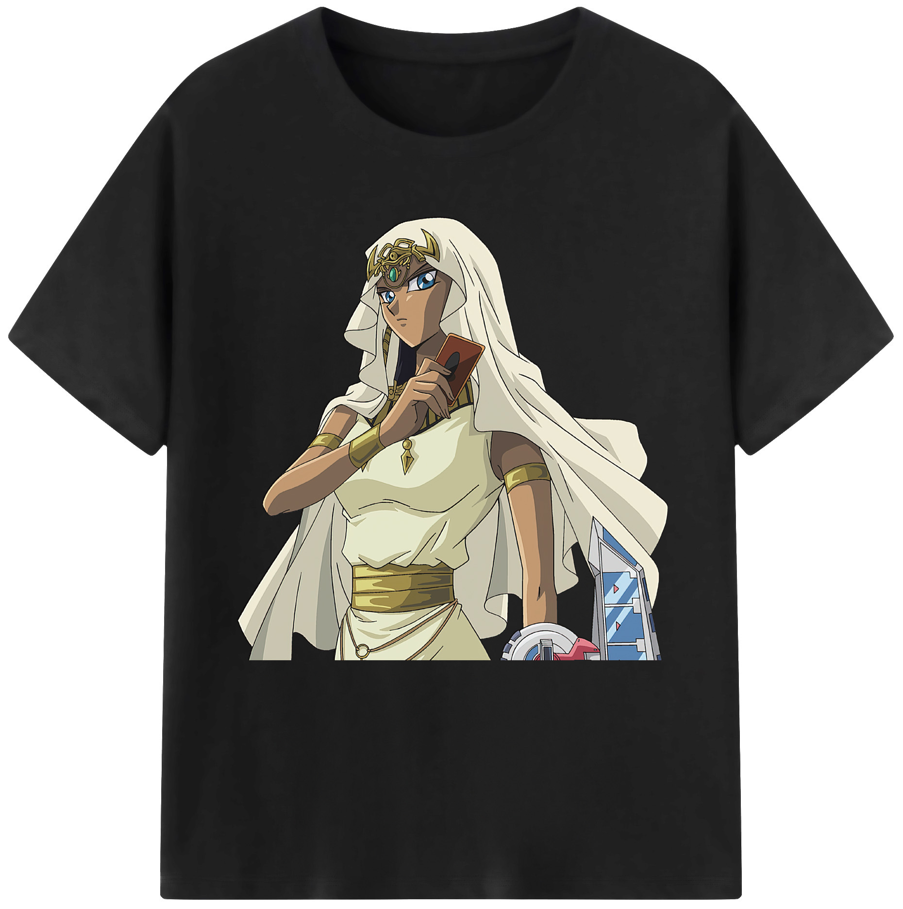 （画像用） 遊☆戯☆王 Yu-Gi-Oh! レディースカジュアルプリントTシャツ（綿100％）