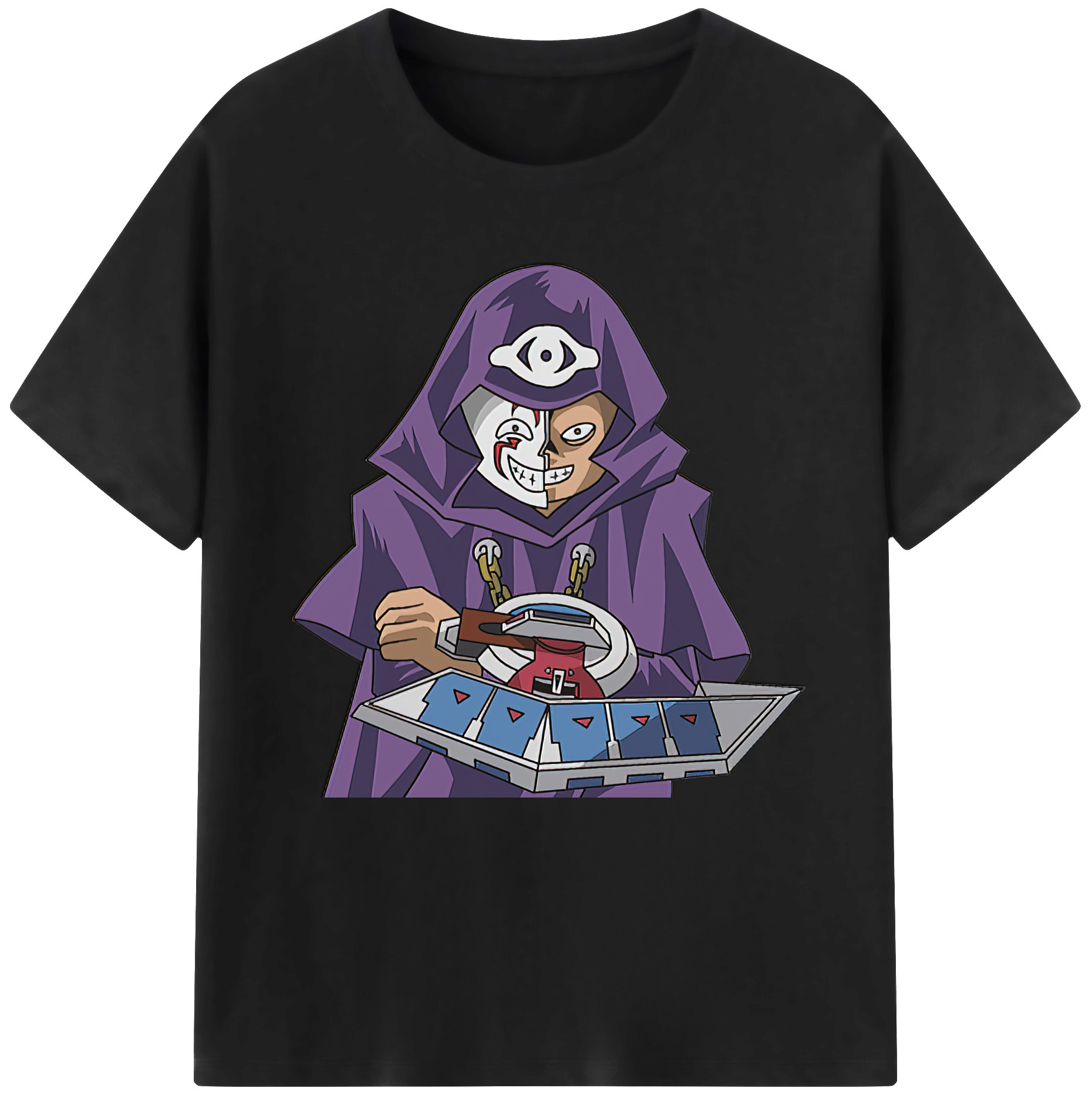 （画像用） 遊☆戯☆王 Yu-Gi-Oh! レディースカジュアルプリントTシャツ（綿100％）
