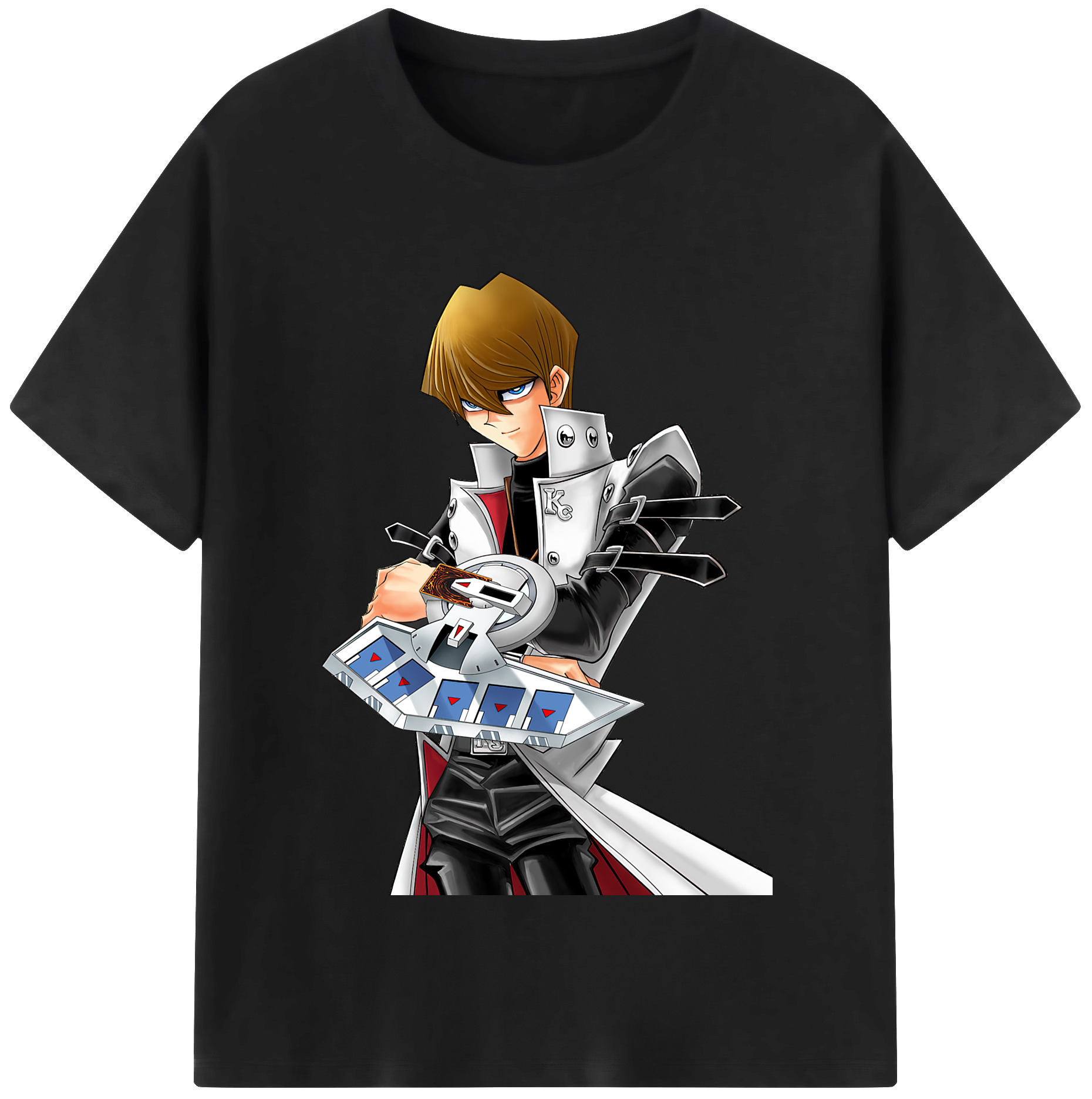 （画像用） 遊☆戯☆王 Yu-Gi-Oh! レディースカジュアルプリントTシャツ（綿100％）