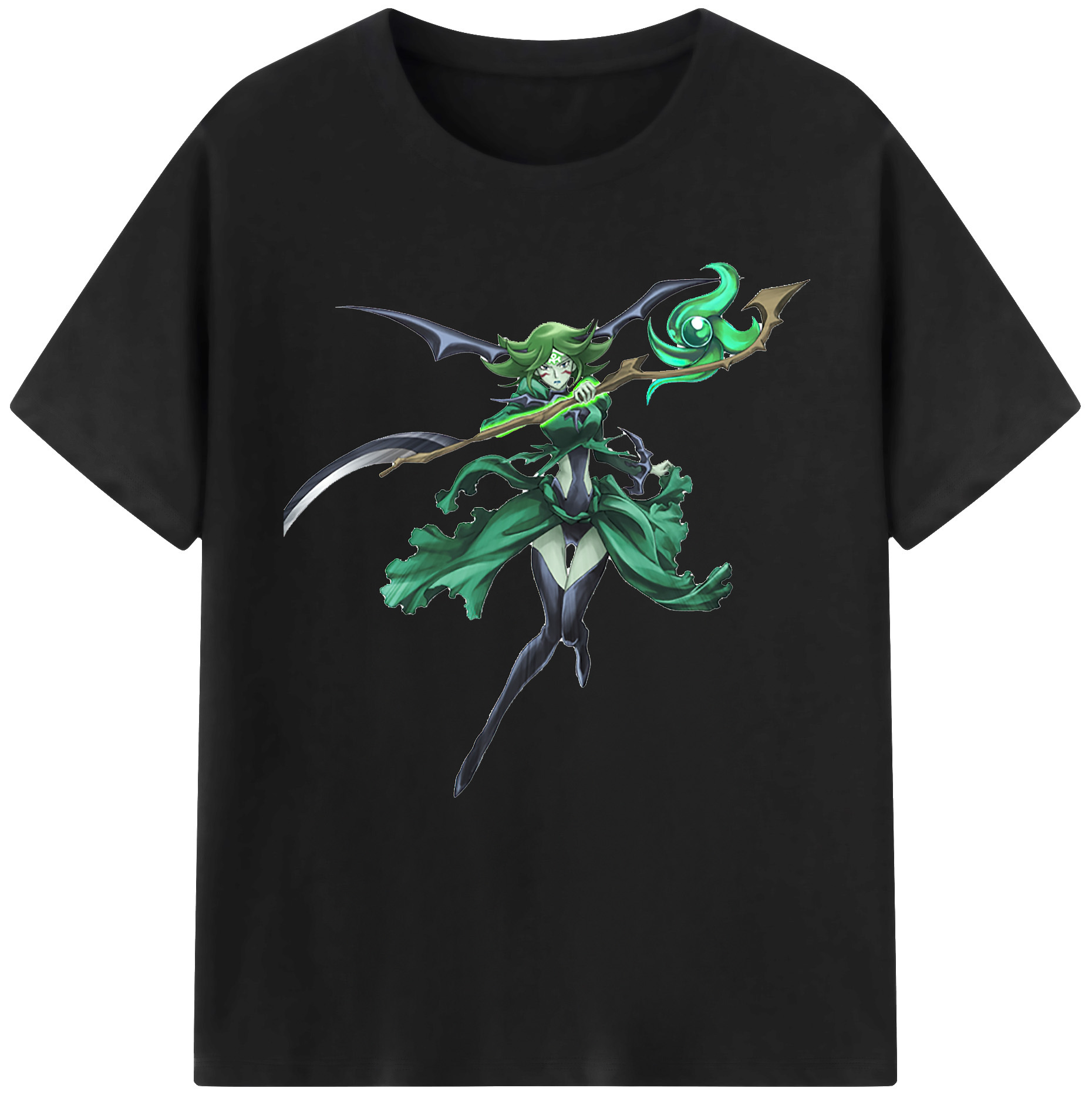 （画像用） 遊☆戯☆王 Yu-Gi-Oh! レディースカジュアルプリントTシャツ（綿100％）