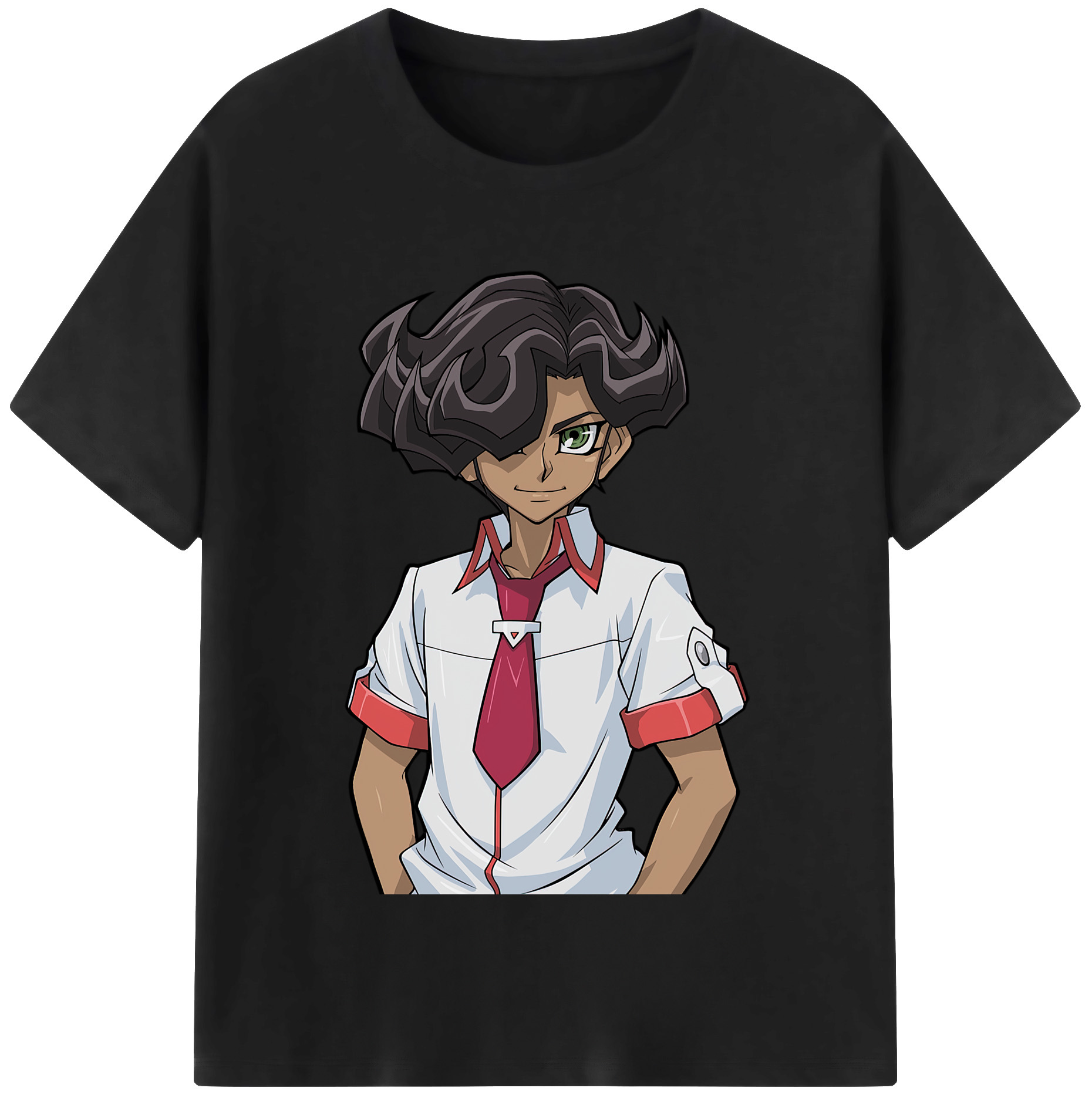 （画像用） 遊☆戯☆王 Yu-Gi-Oh! レディースカジュアルプリントTシャツ（綿100％）