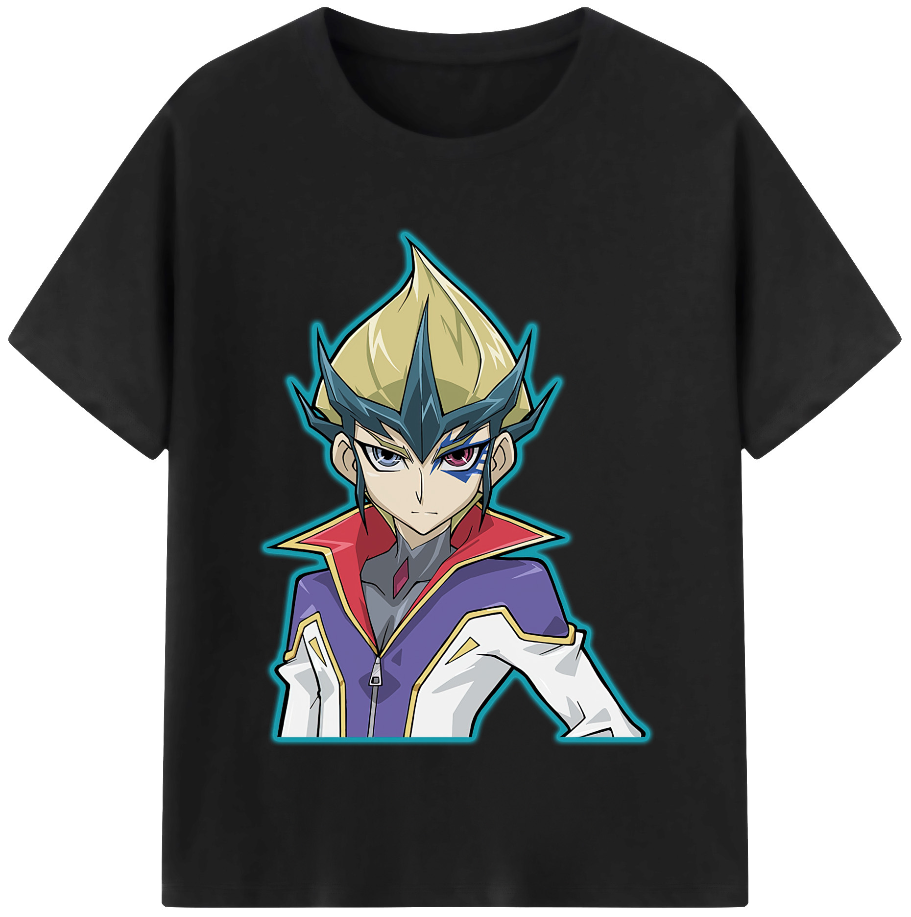 （画像用） 遊☆戯☆王 Yu-Gi-Oh! レディースカジュアルプリントTシャツ（綿100％）